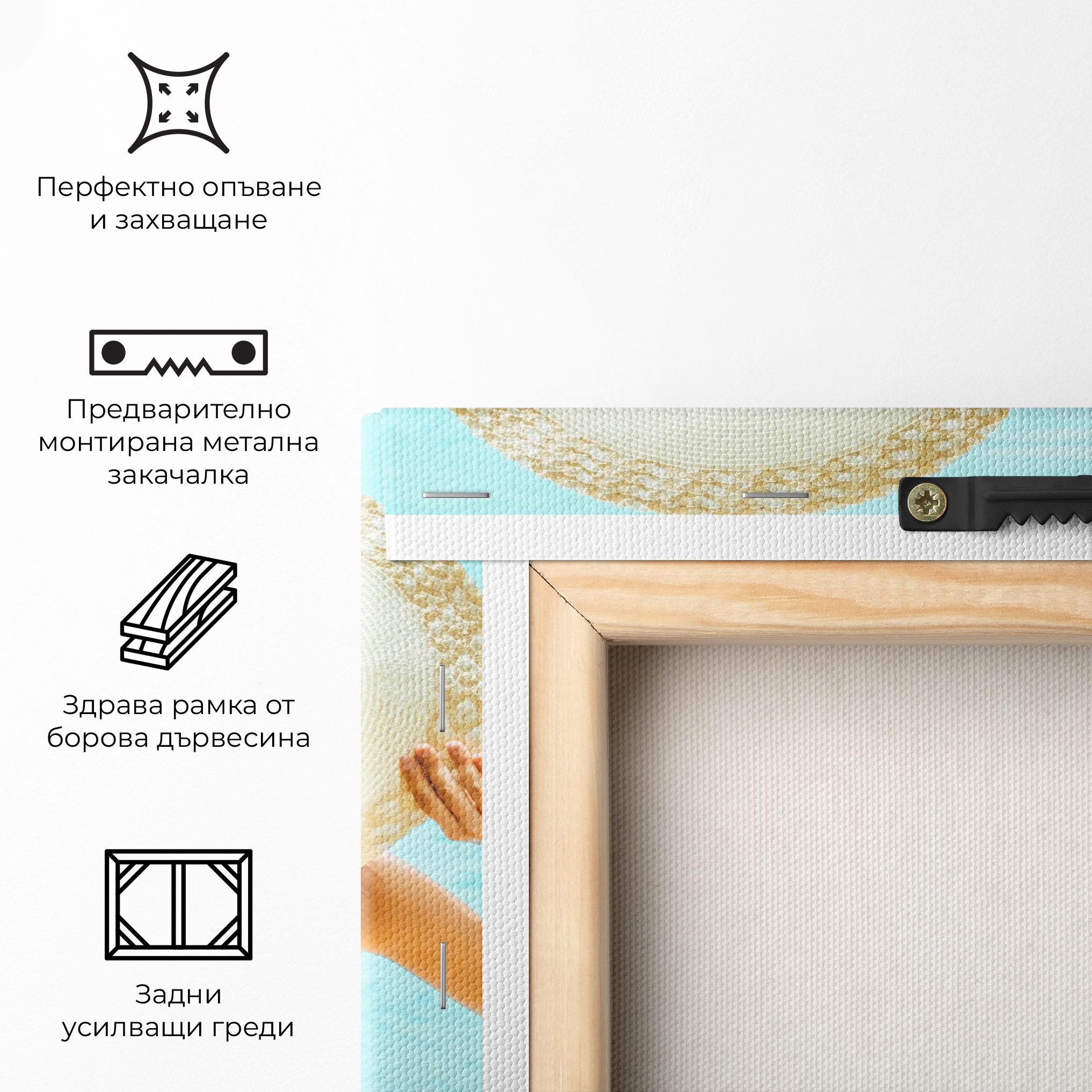 Картина на платно Enjoying Swimming Pool mockup 5