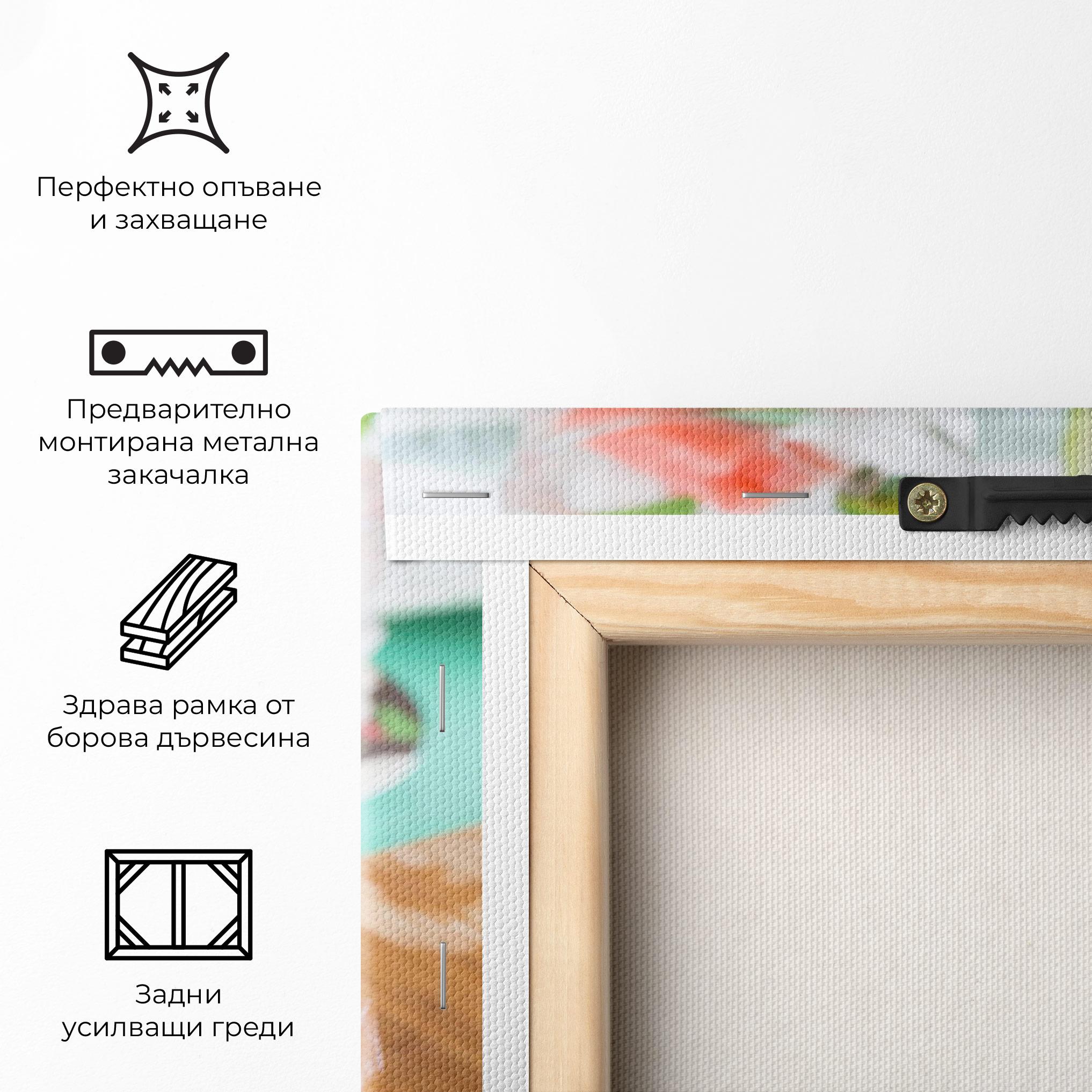 Картина на платно Summer Drink mockup 5