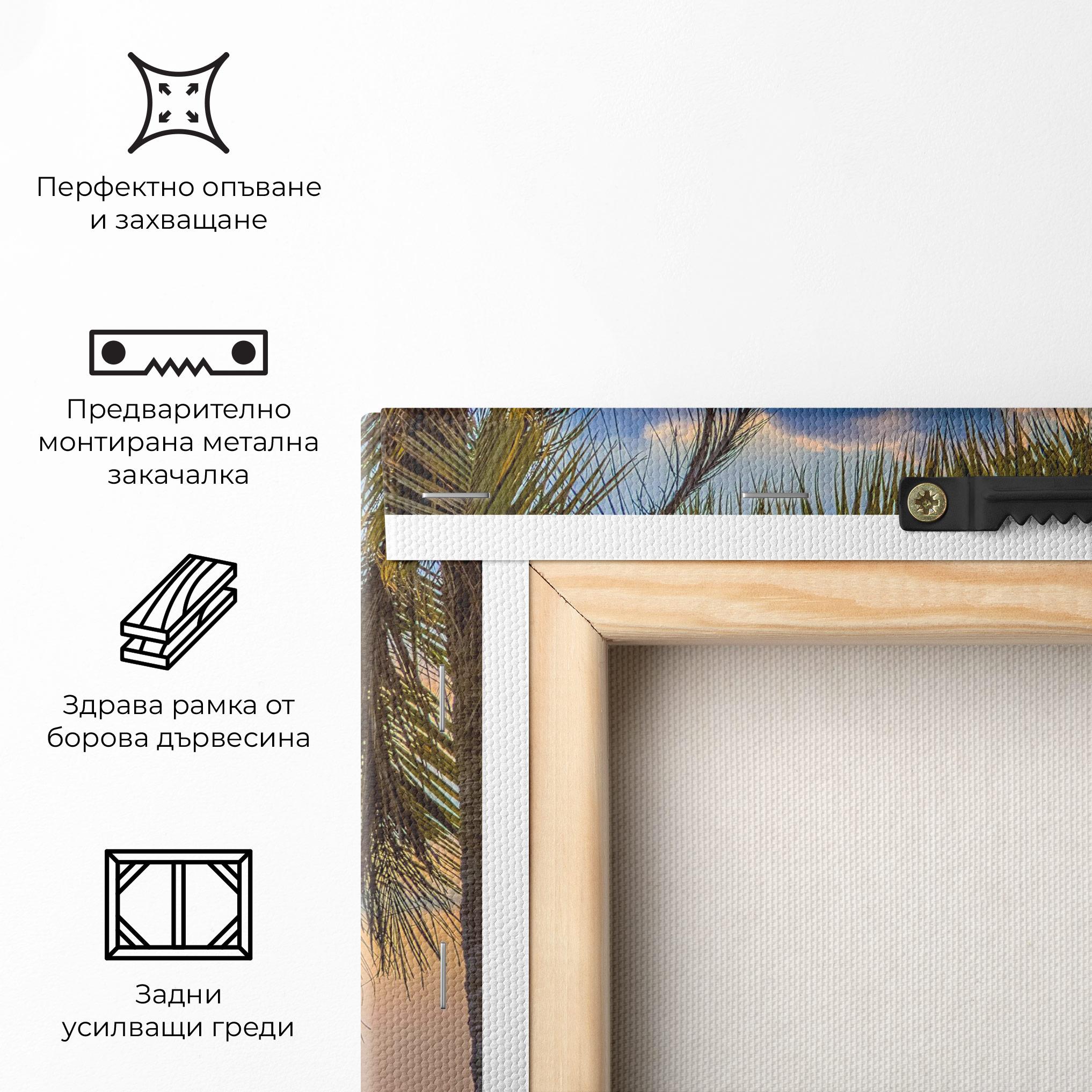 Картина на платно Summer View mockup 5