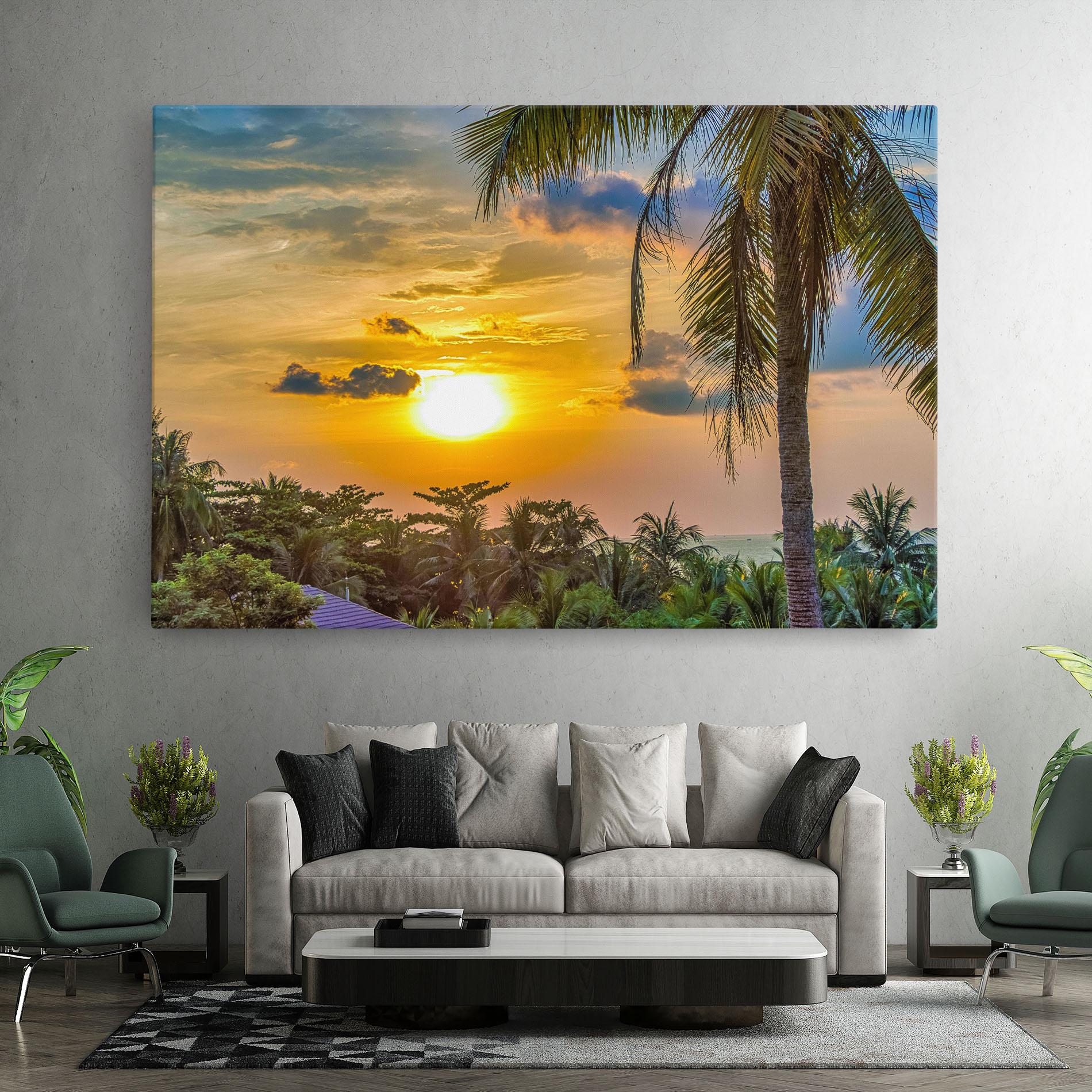 Картина на платно Summer View mockup 7