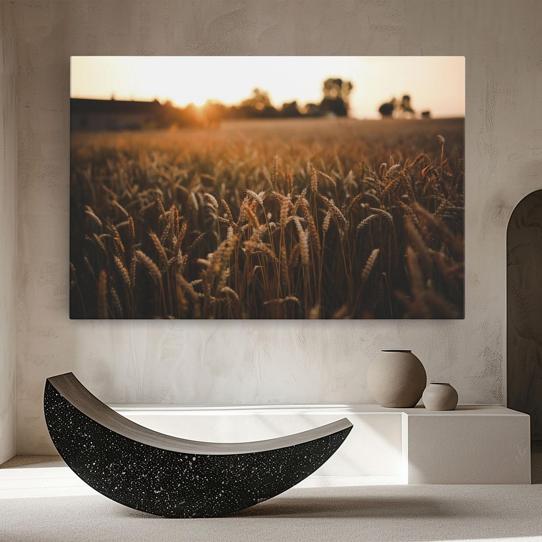 Картина на платно Summer Field mockup 8