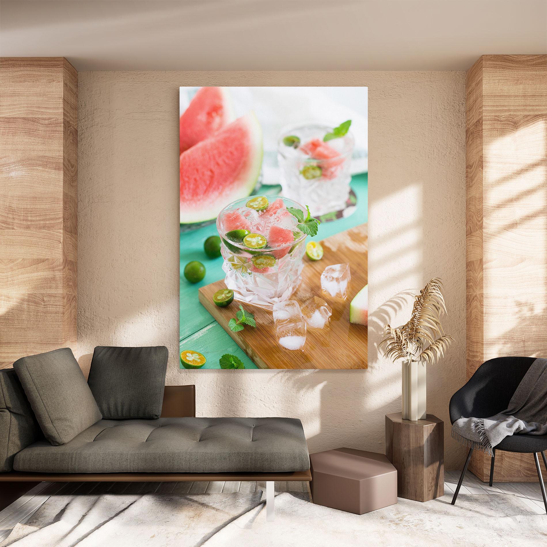 Картина на платно Summer Drink mockup 8