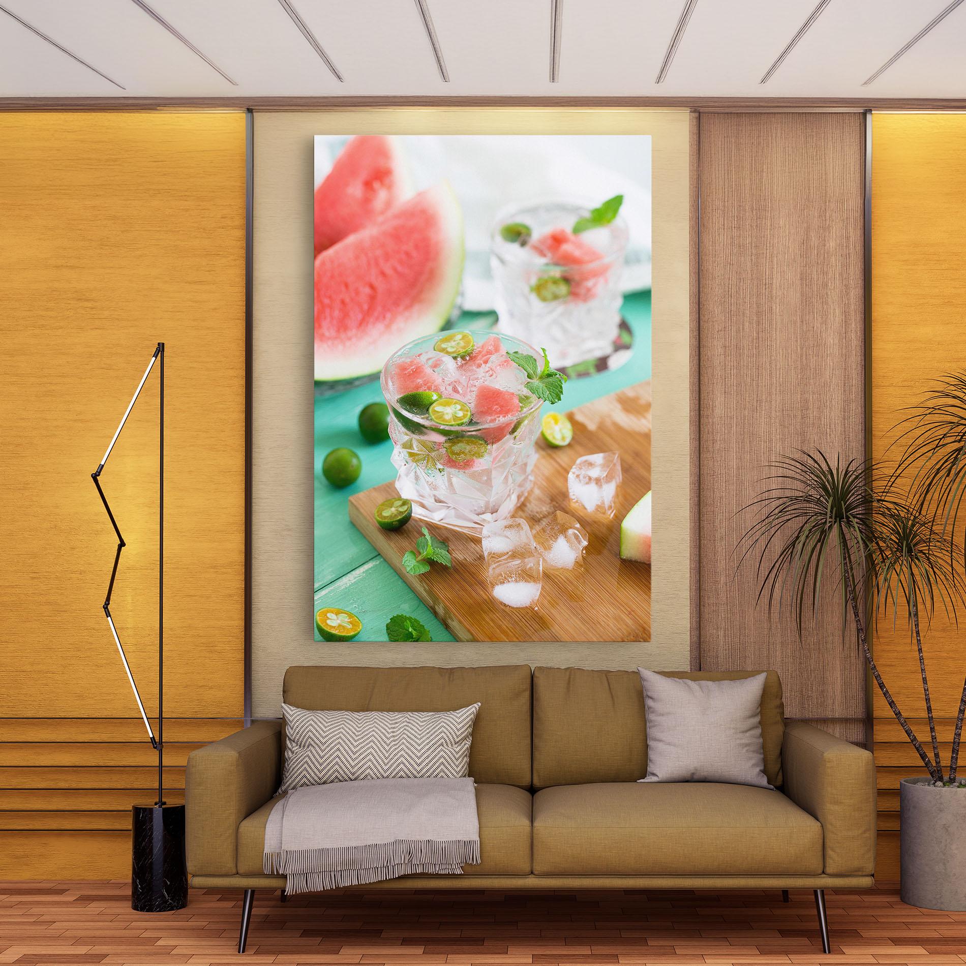 Картина на платно Summer Drink mockup 9