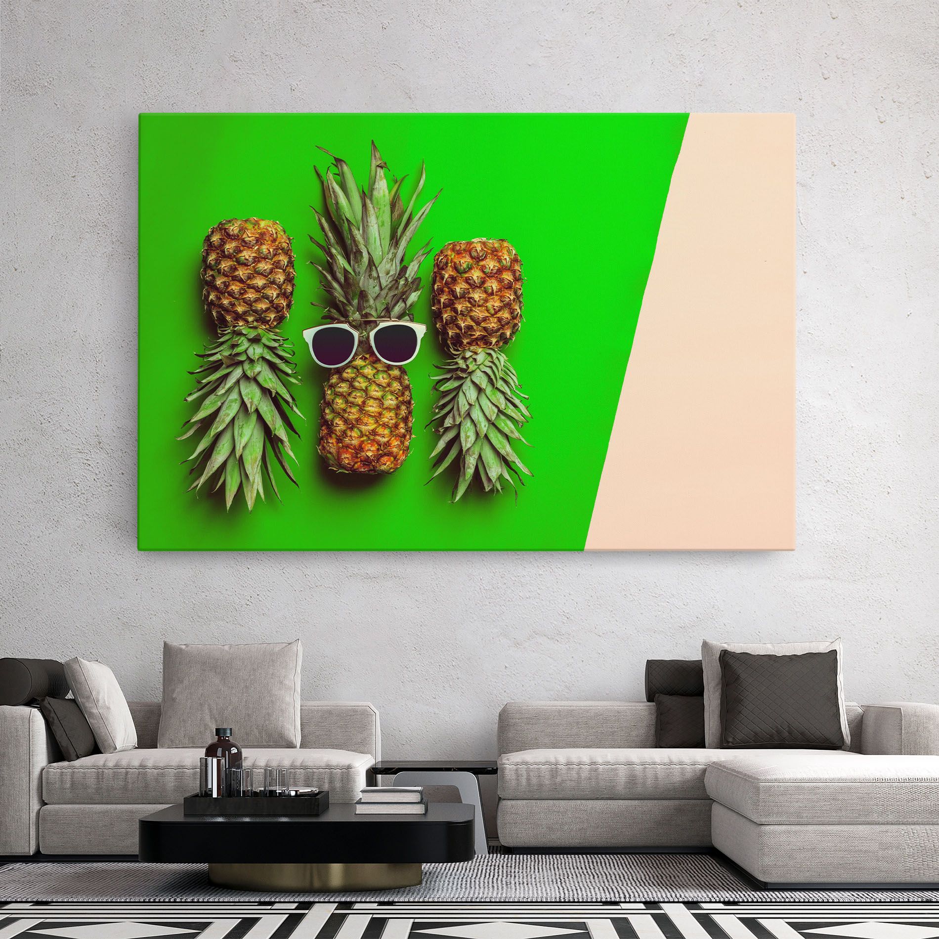 Green Pineapple mockup 2