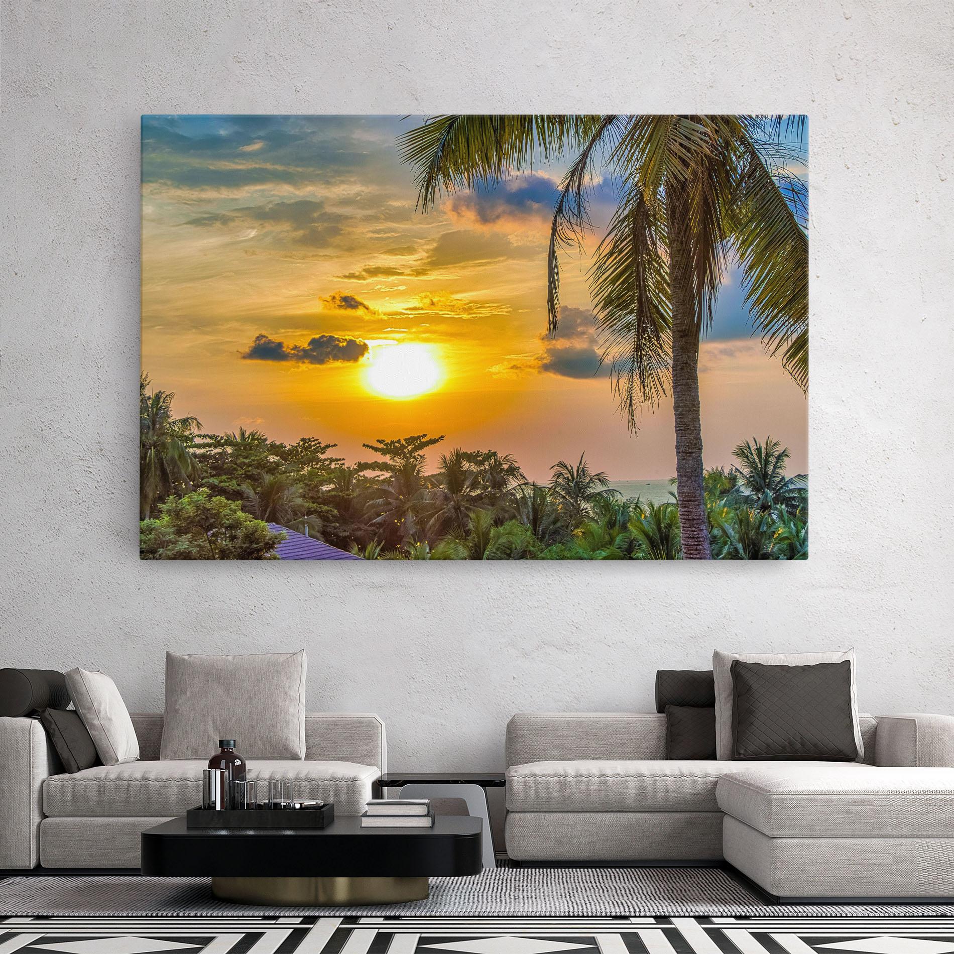 Картина на платно Summer View mockup 2