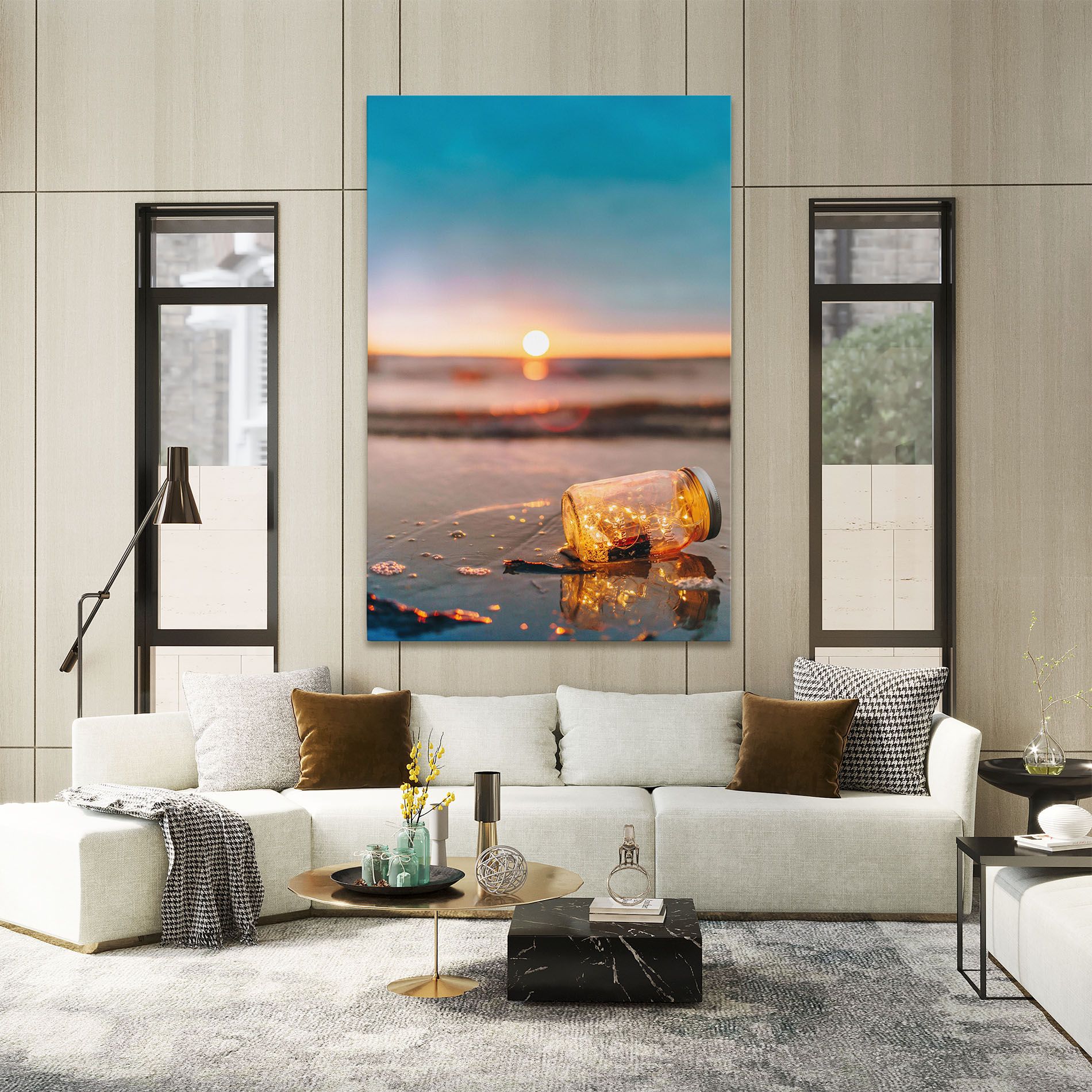 Jar With Lights mockup 2