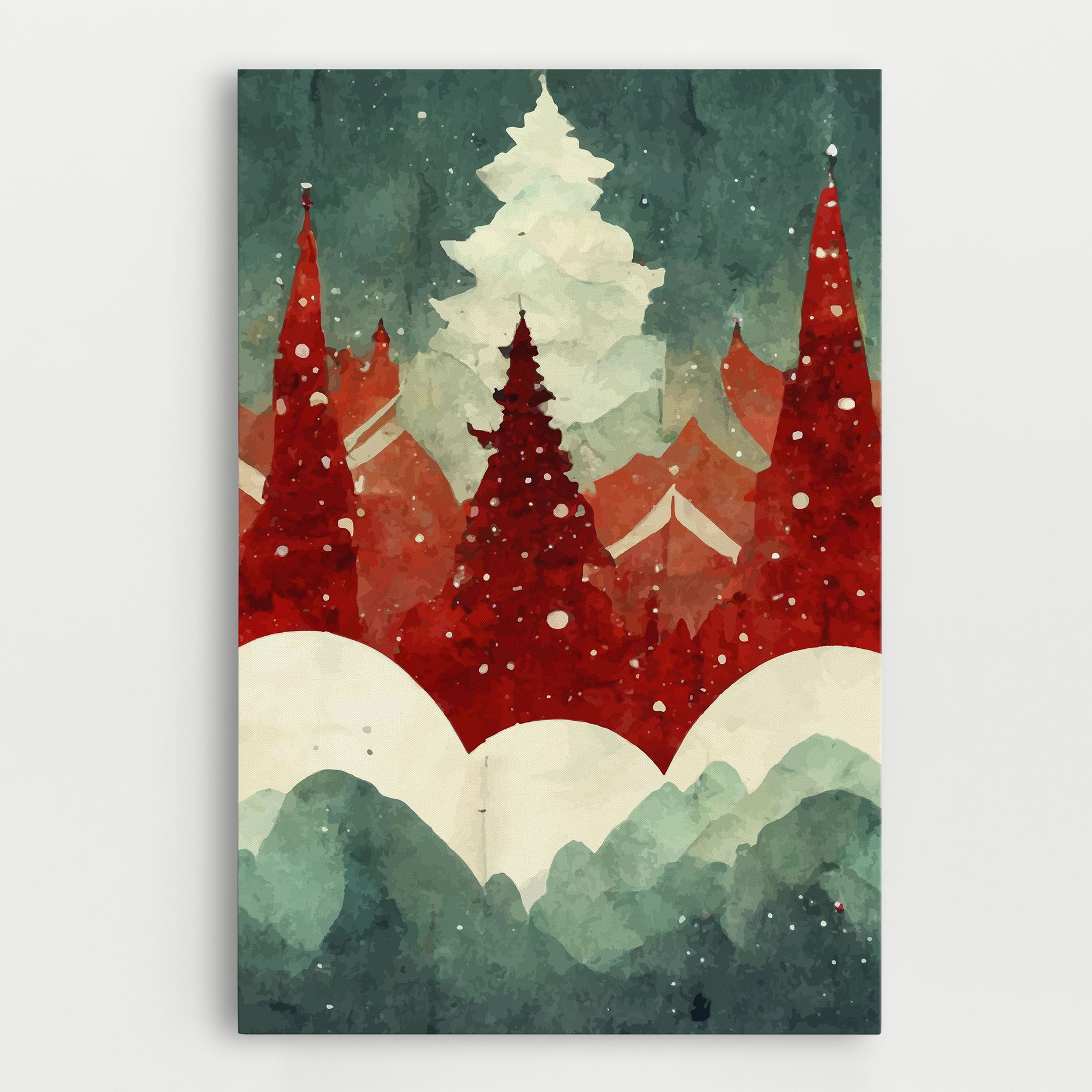 Christmas Landscape mockup 0