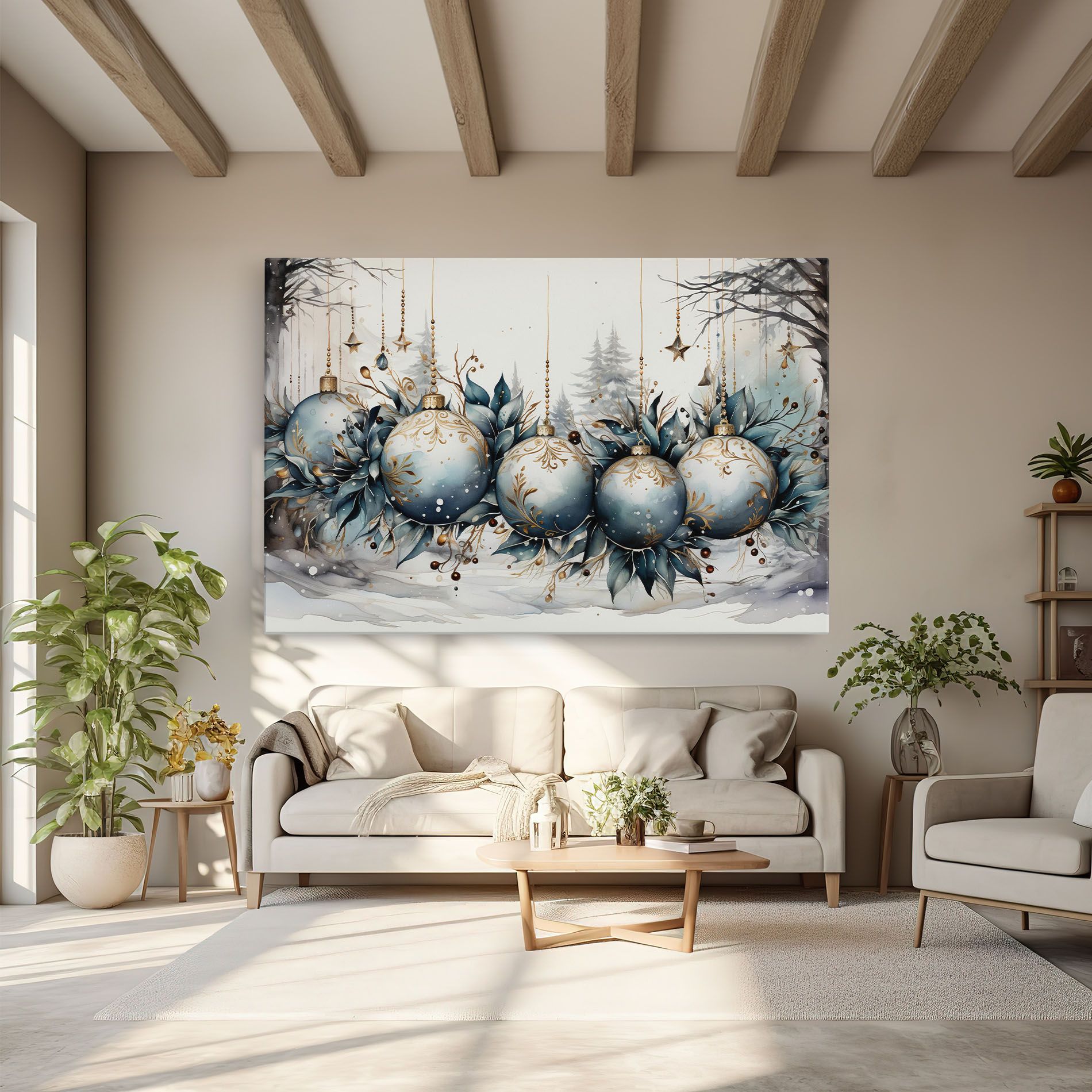 Christmas Paper mockup 6