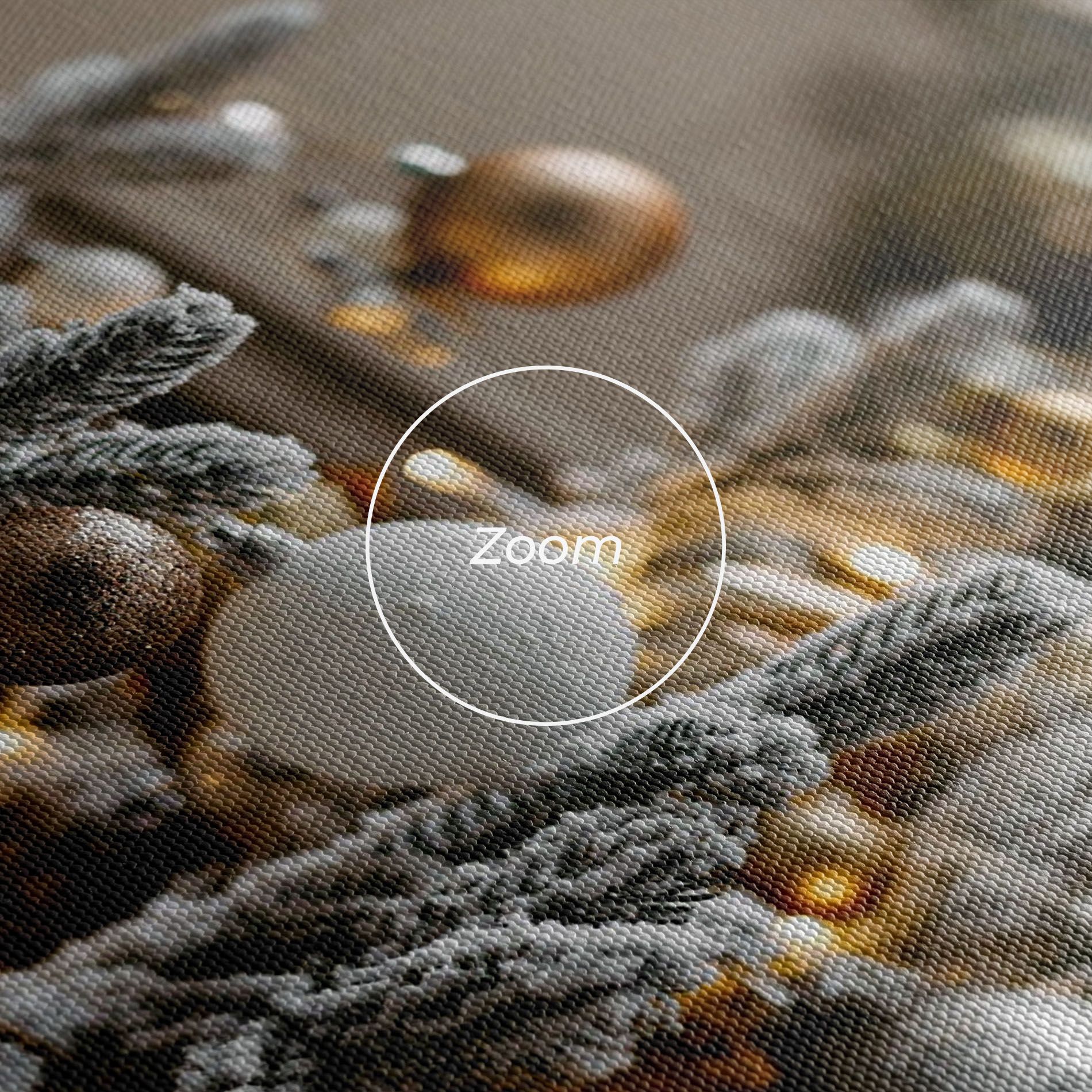 Gold Christmas Decorations mockup 3