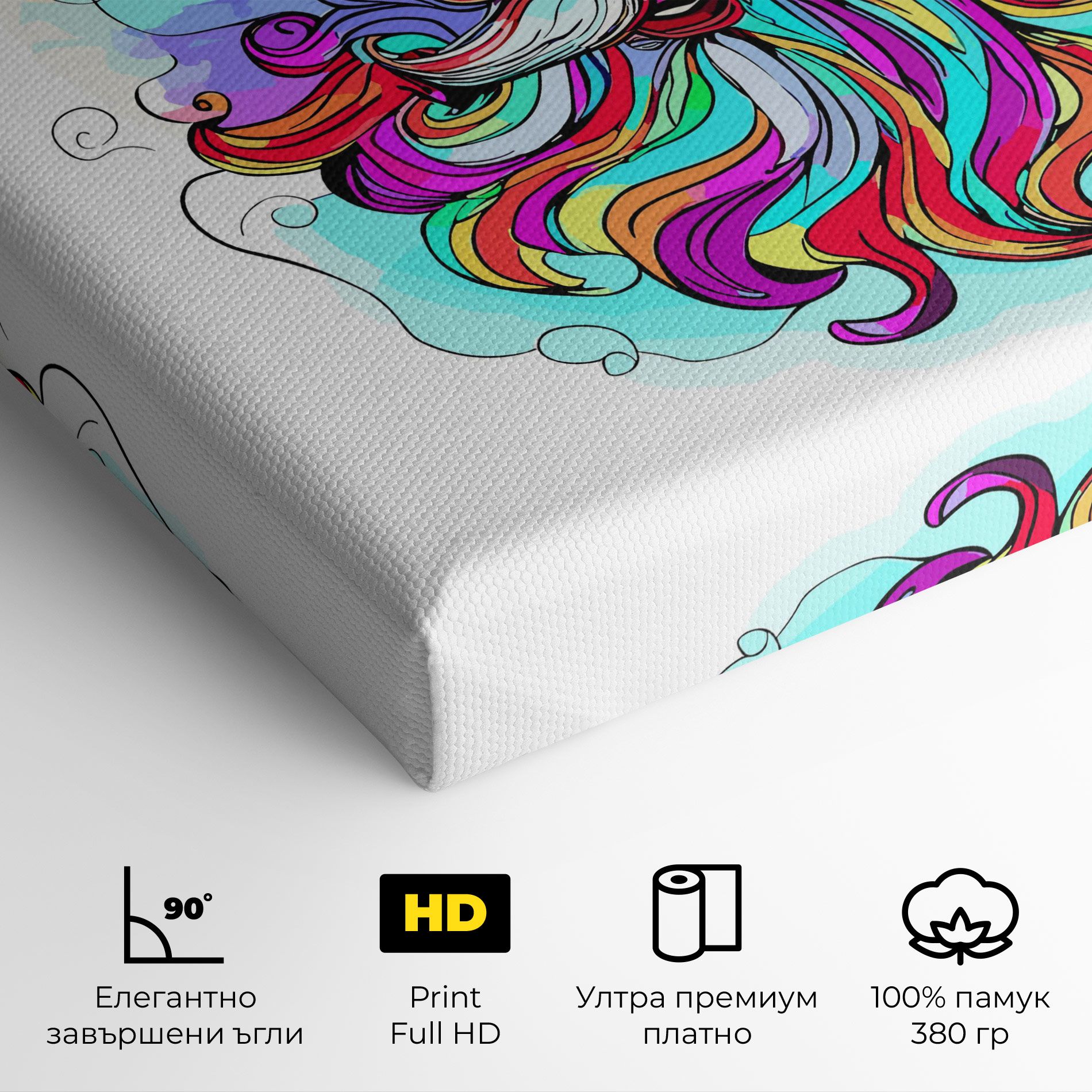 Colorful Santa mockup 4