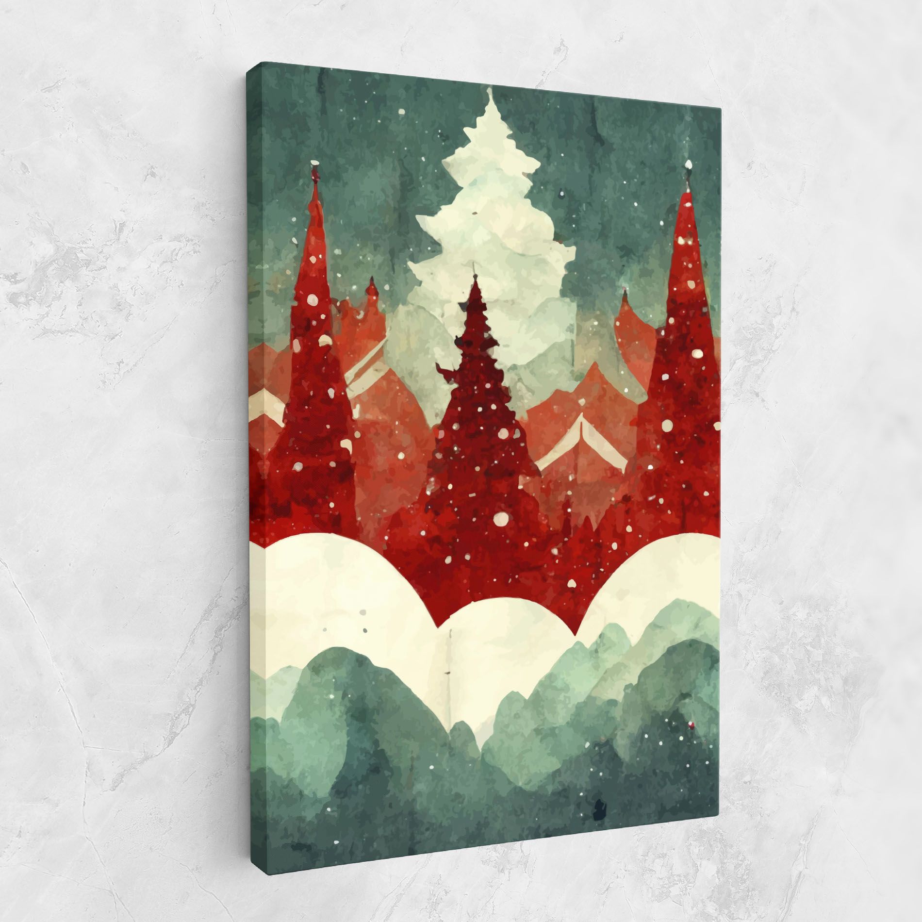 Christmas Landscape mockup 1