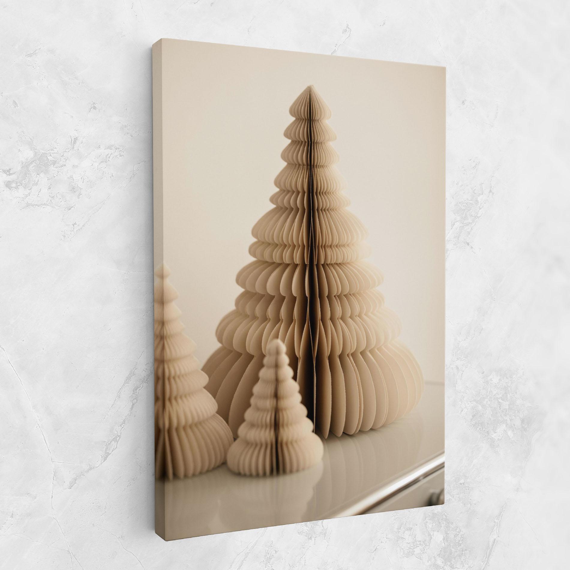 Картина на платно Paper Tree mockup 1