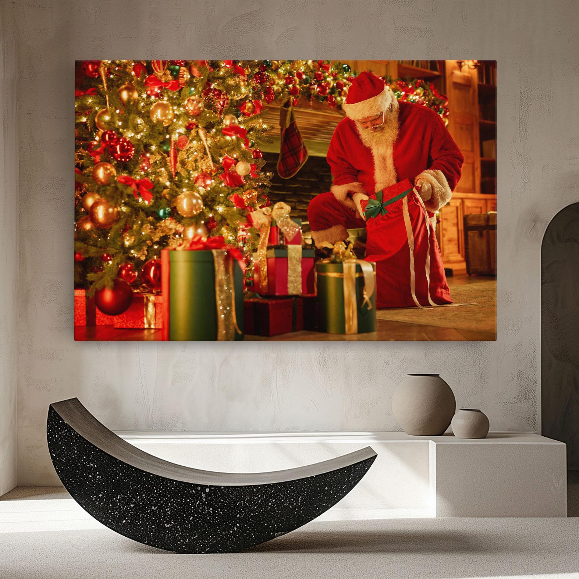 Картина на платно Presenting Gifts mockup 8