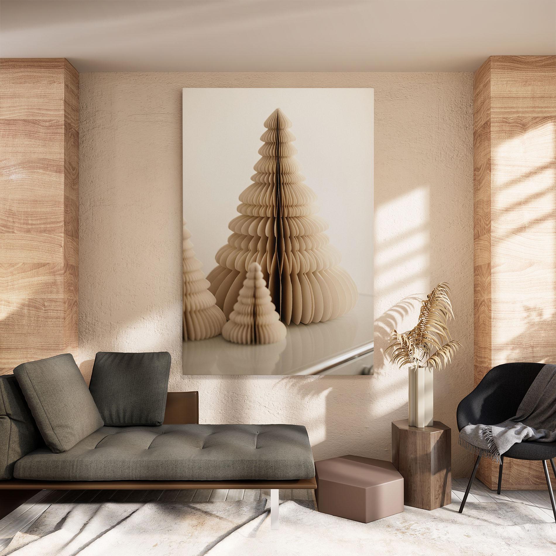 Картина на платно Paper Tree mockup 8