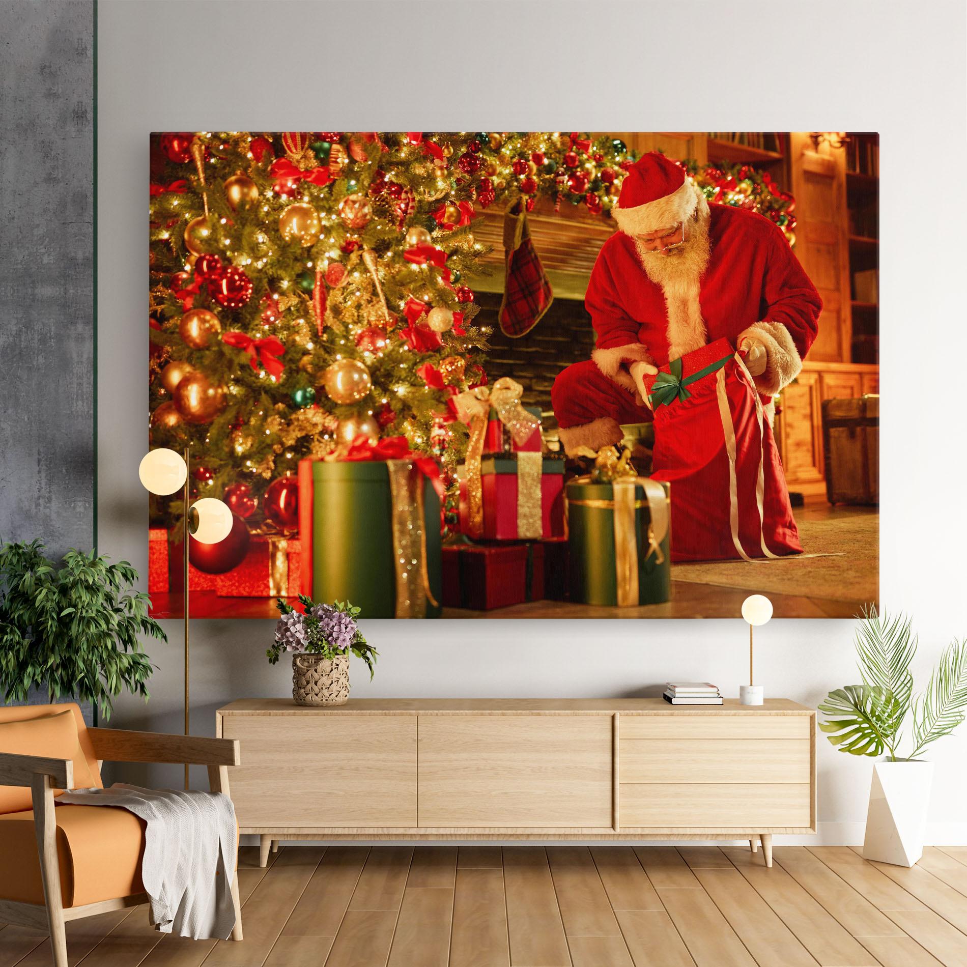 Картина на платно Presenting Gifts mockup 9