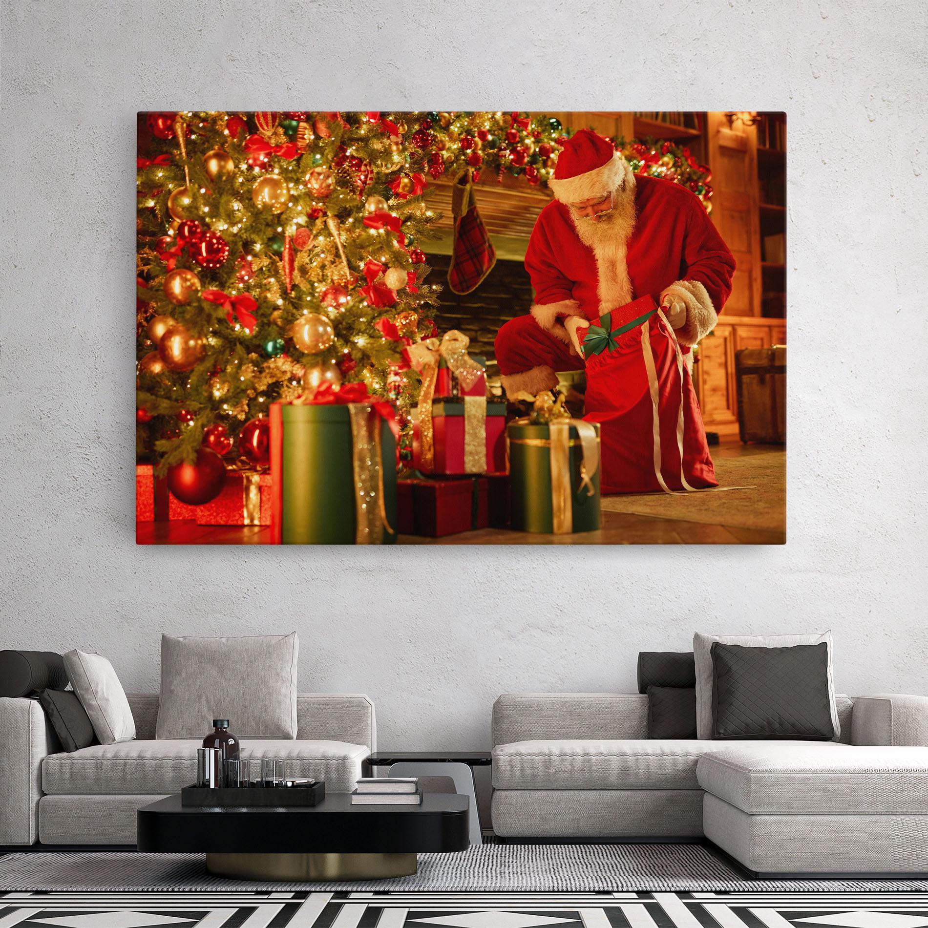 Картина на платно Presenting Gifts mockup 2