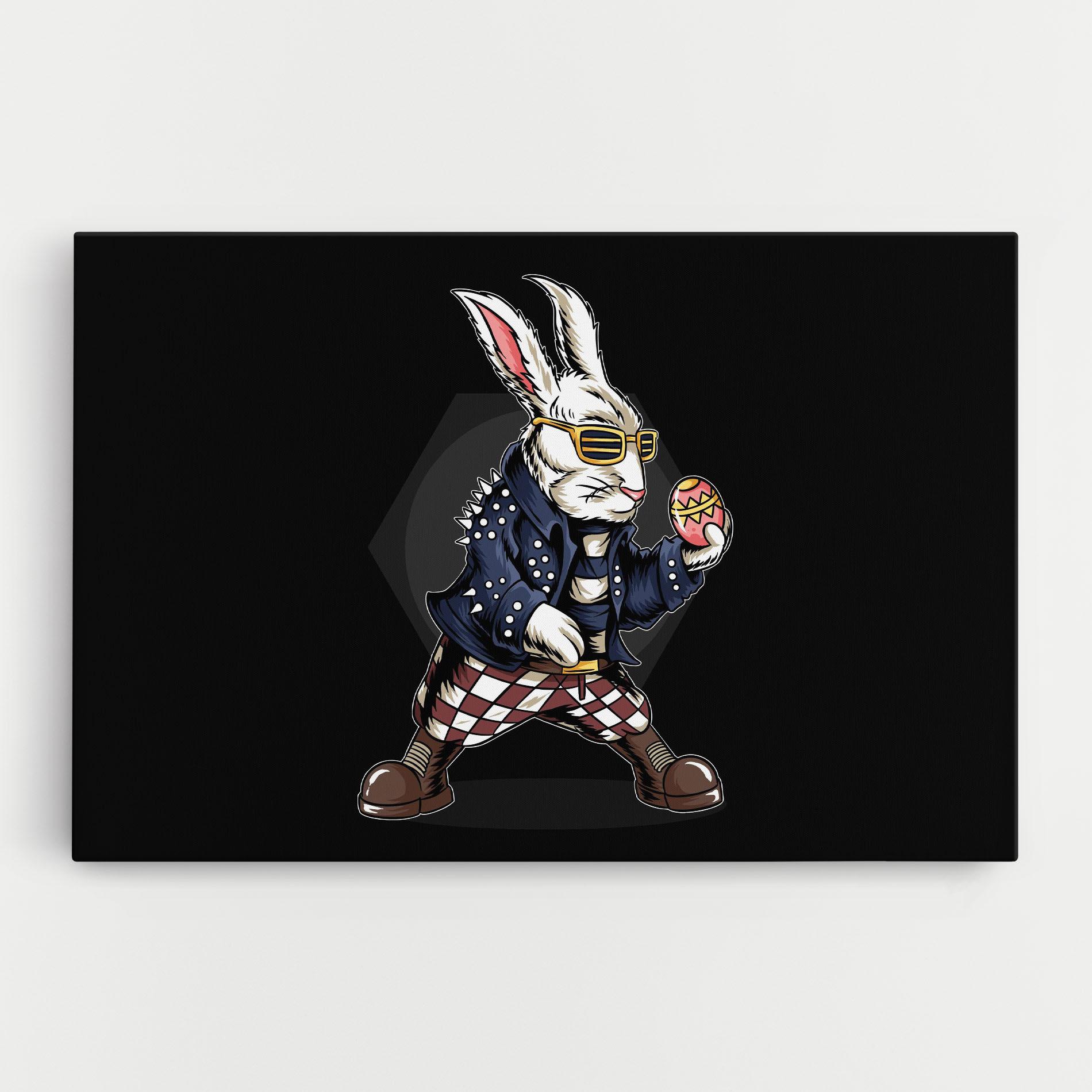 Картина на платно Rabbit Rock mockup 0
