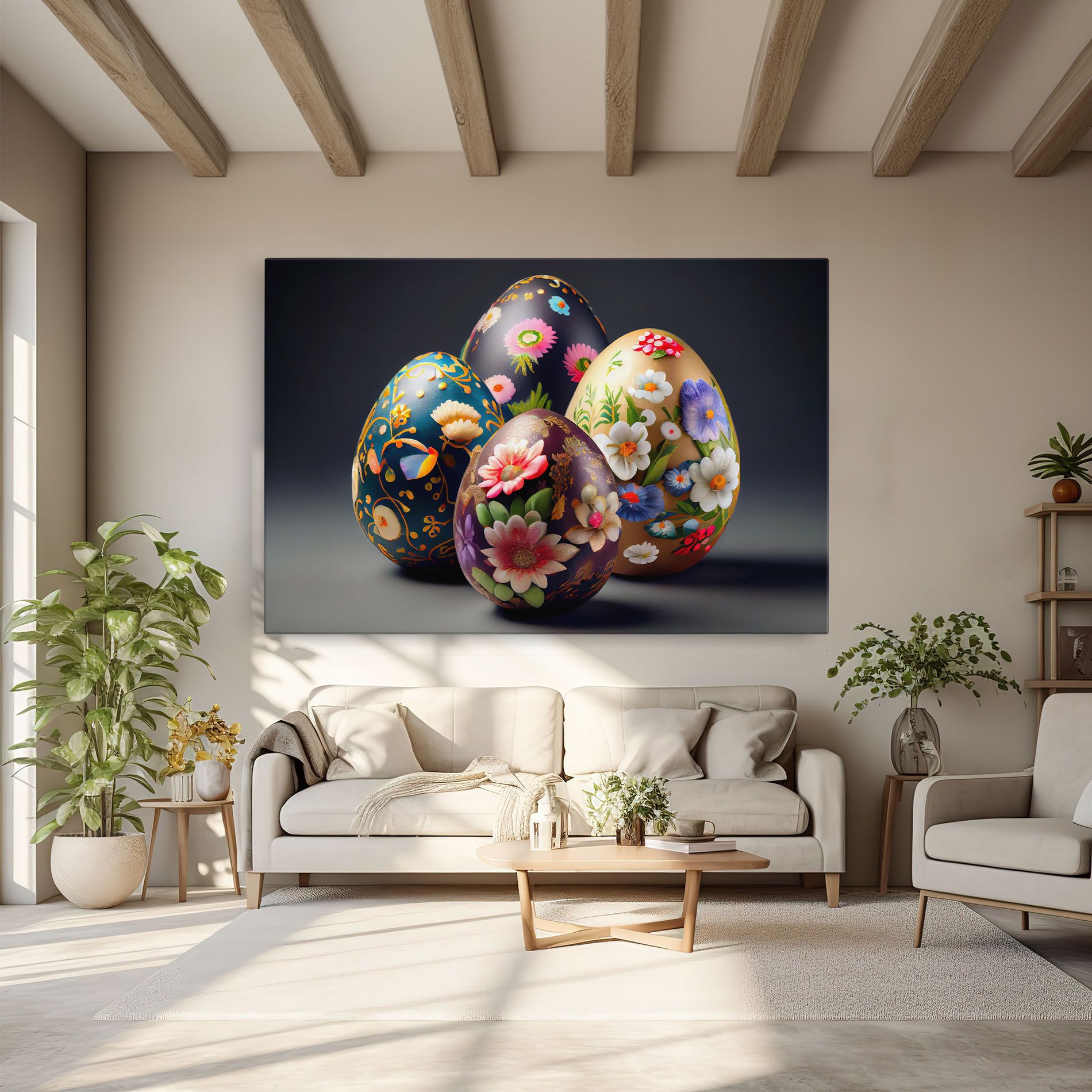 Easter Egs Flowers mockup 6