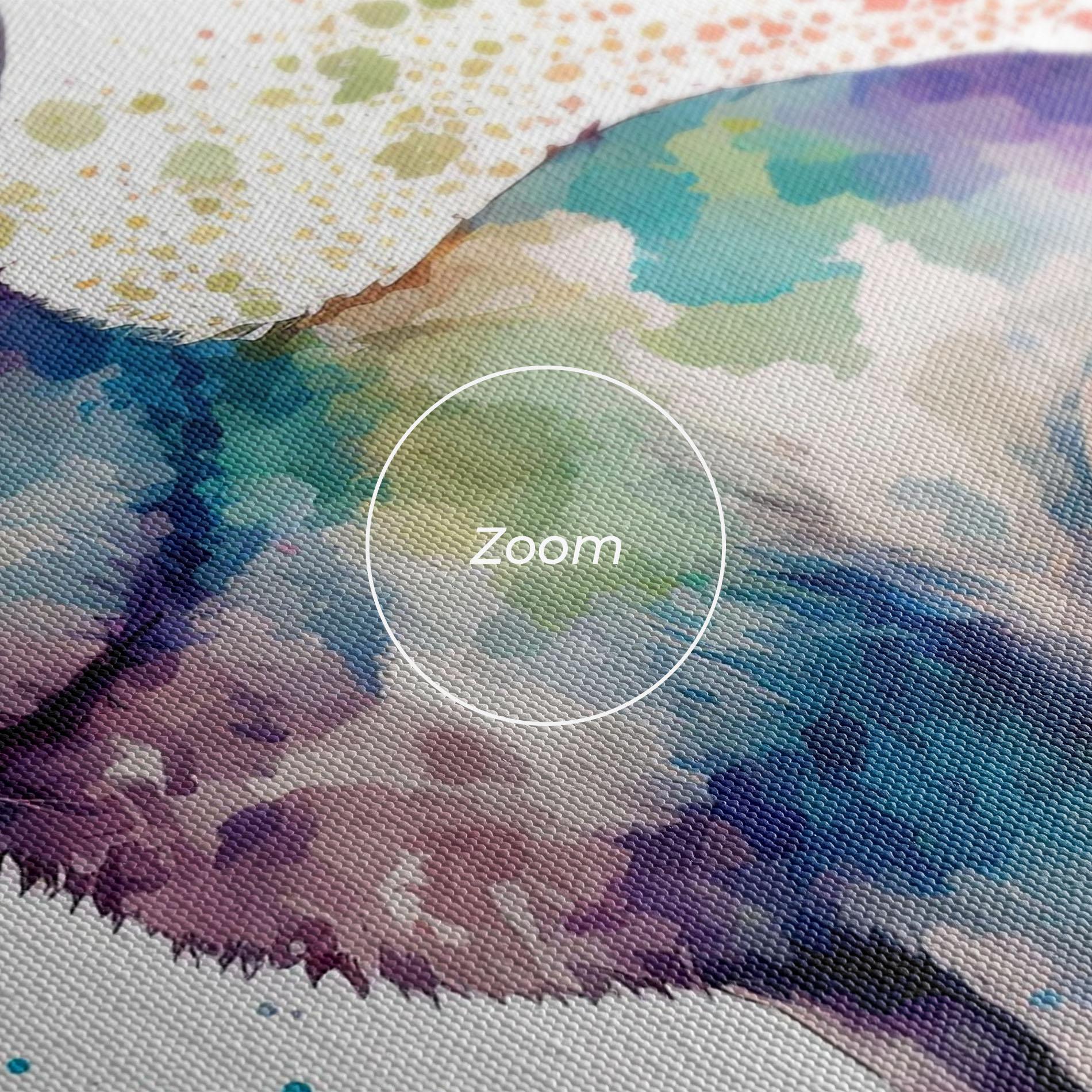 Картина на платно Easter Bunny Watercolor mockup 3