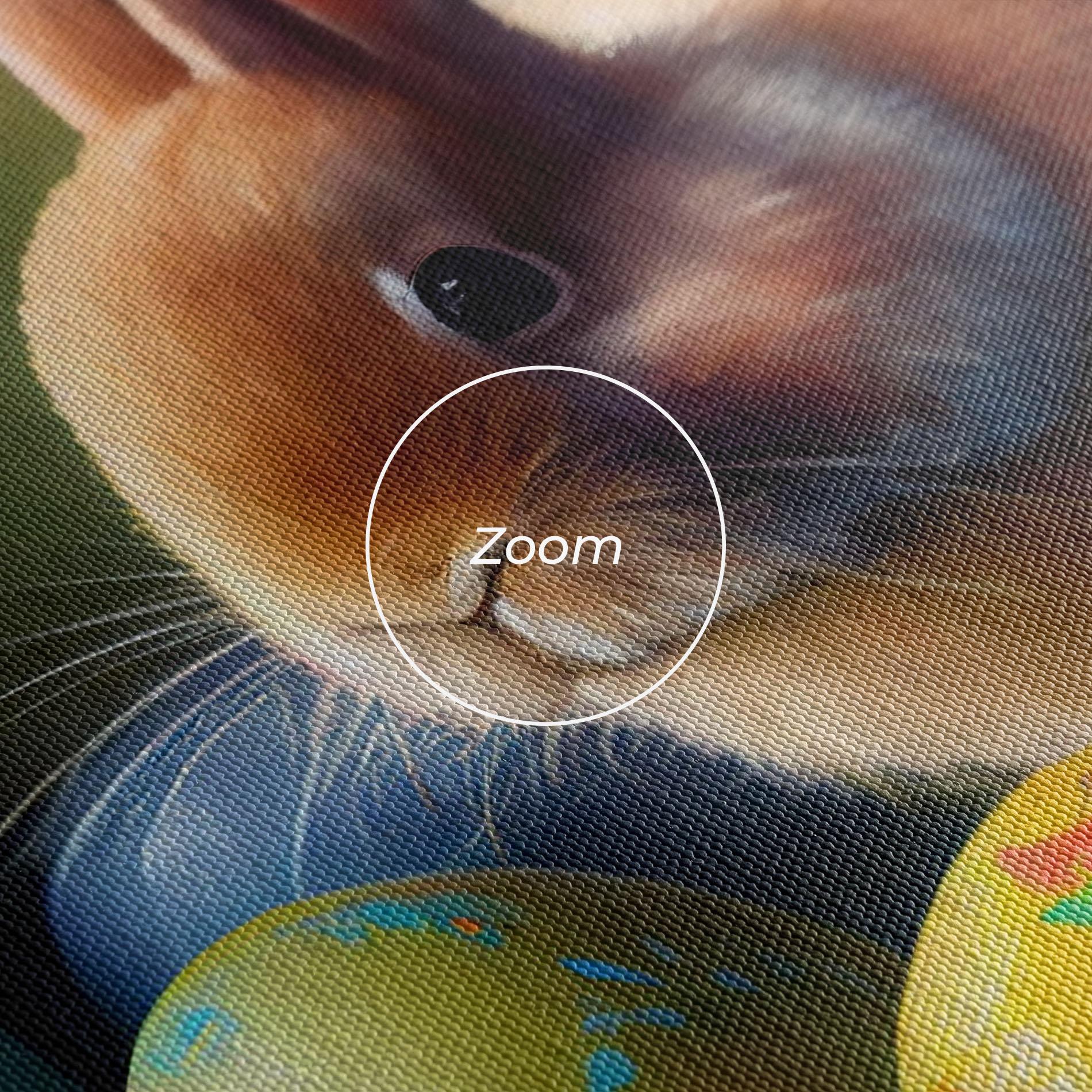 Картина на платно Easter Cute Rabbit mockup 3