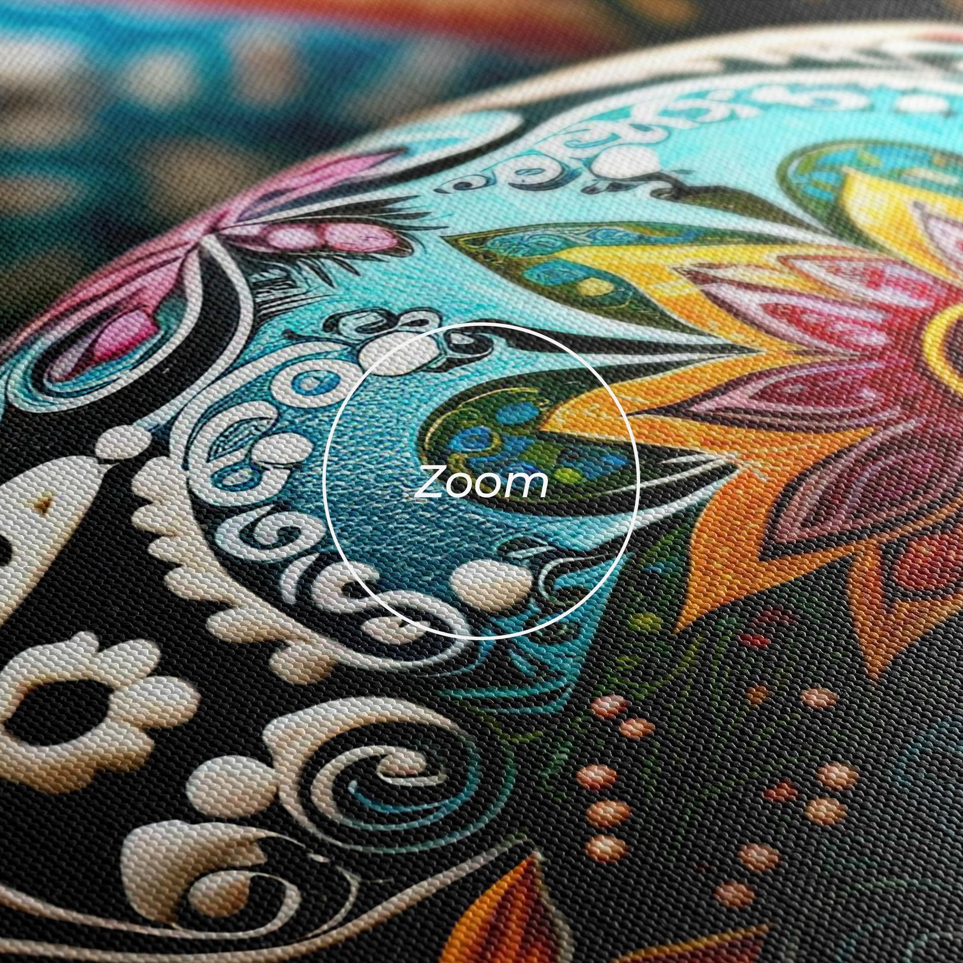 Картина на платно Easter Eggs Ornament mockup 3