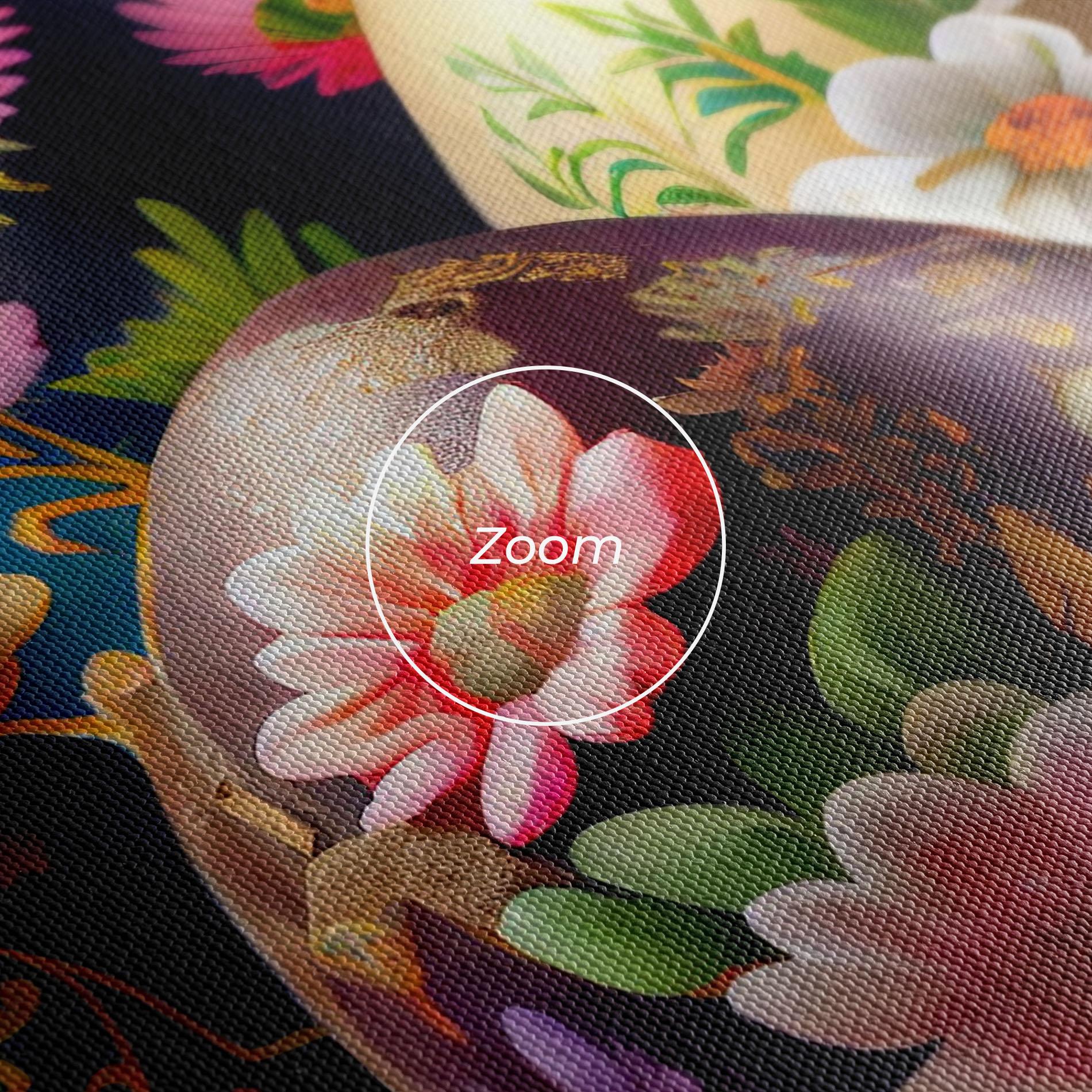 Картина на платно Easter Egs Flowers mockup 3