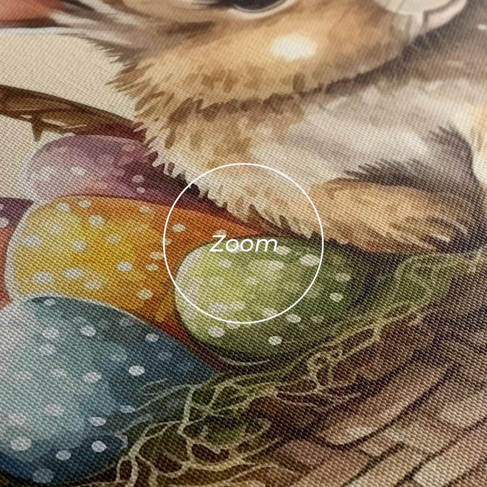 Картина на платно Eggs Baby Bunny mockup 3