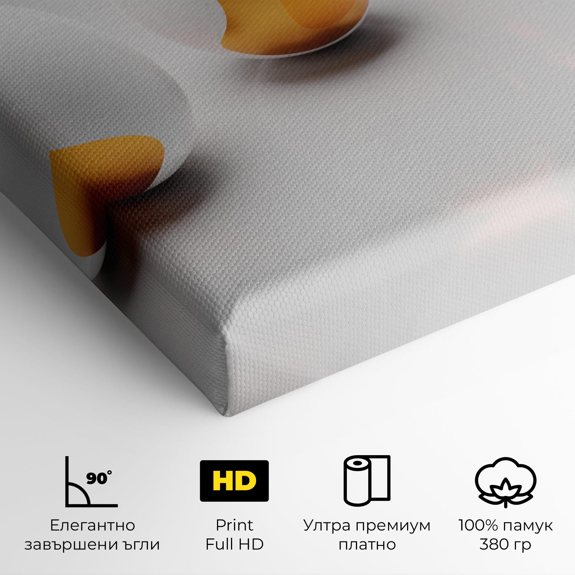 Картина на платно Elegant Easter Eggs mockup 4