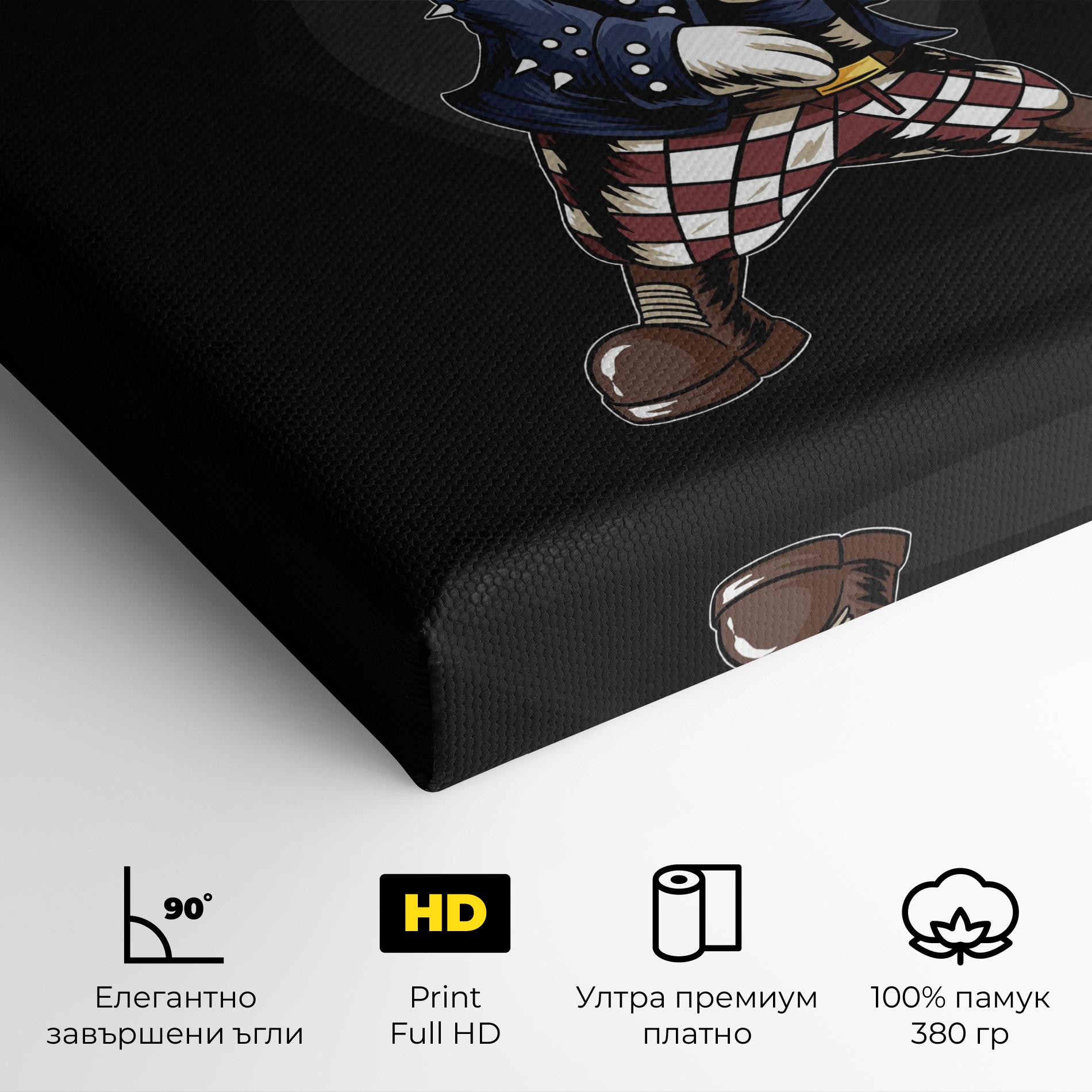 Картина на платно Rabbit Rock mockup 4