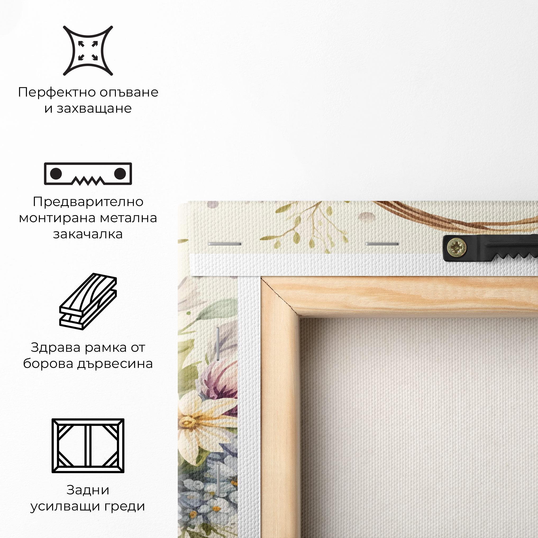 Картина на платно Eggs Basket mockup 5