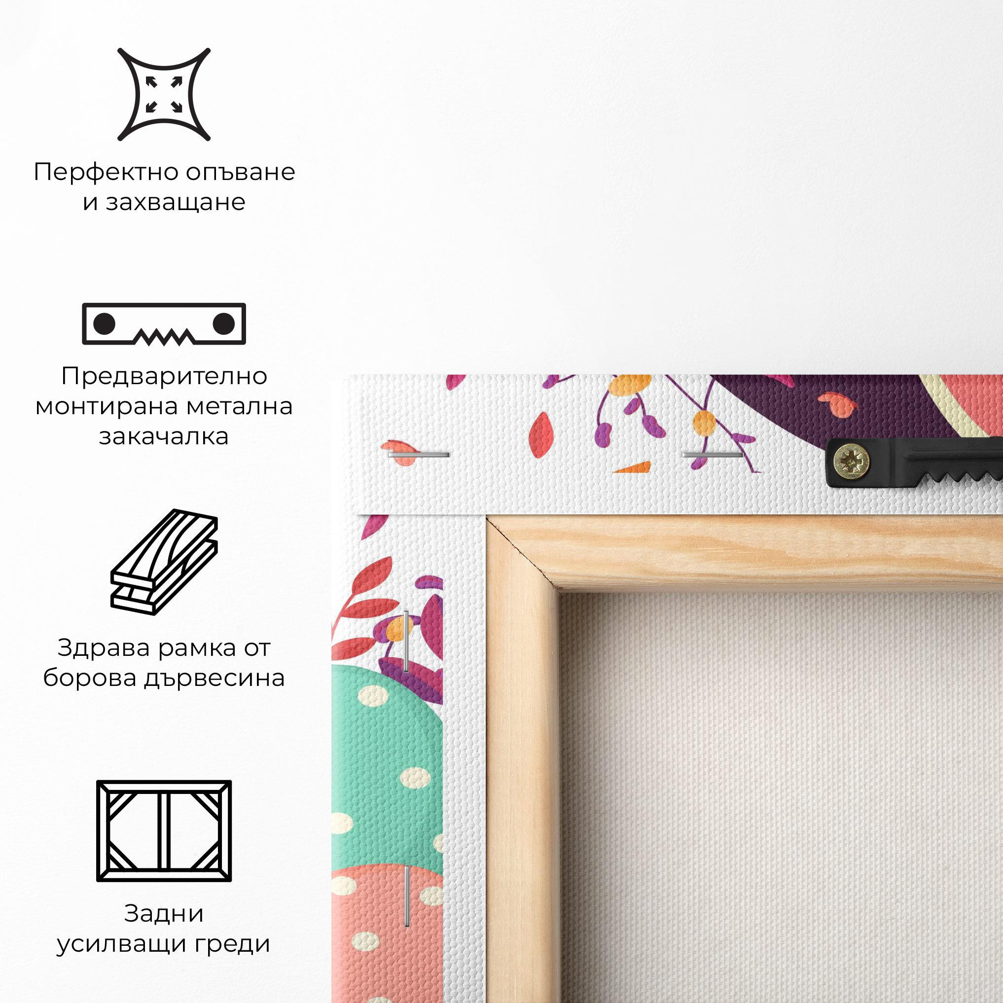 Картина на платно Friendly Bunny mockup 5