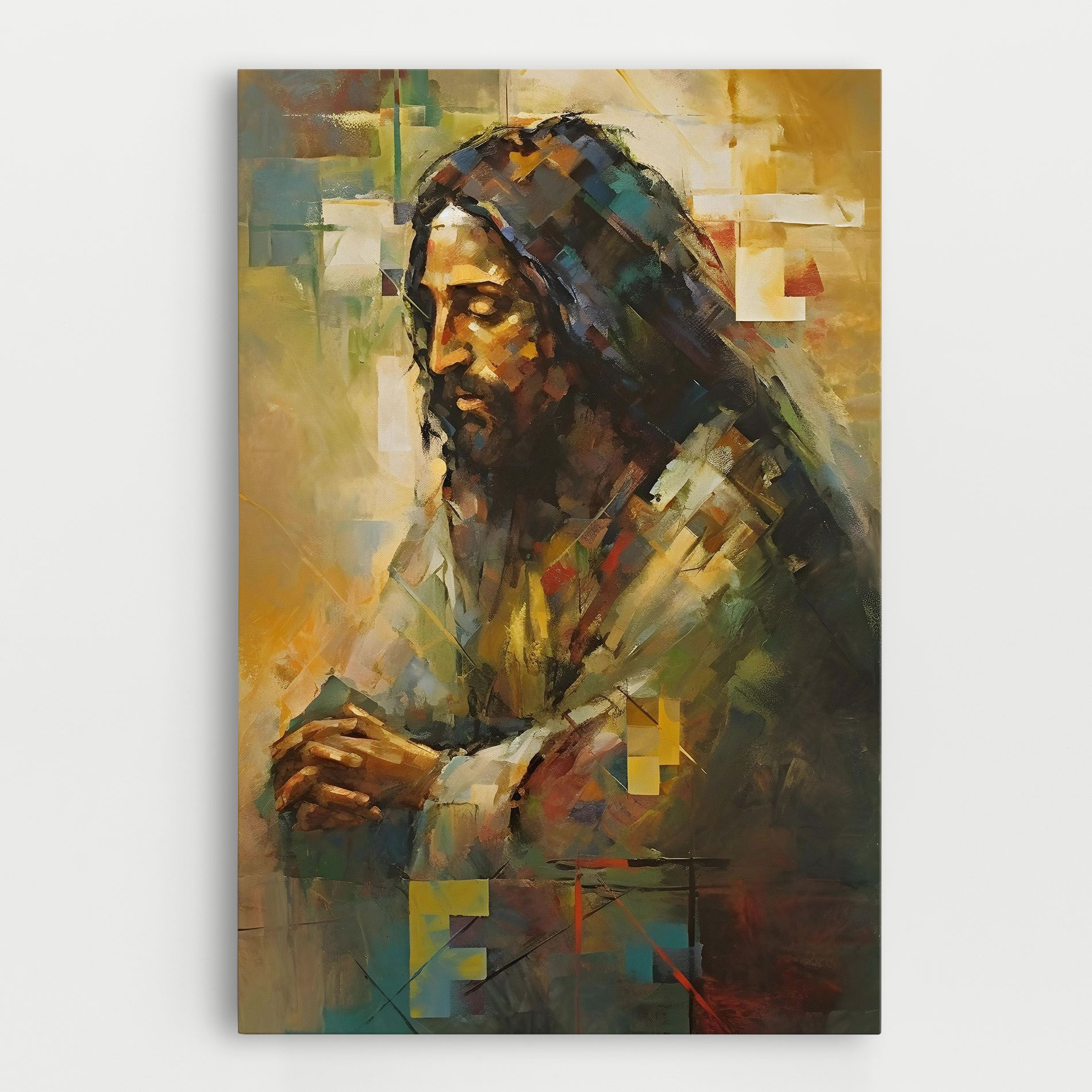 Christ Painting Art mockup 0