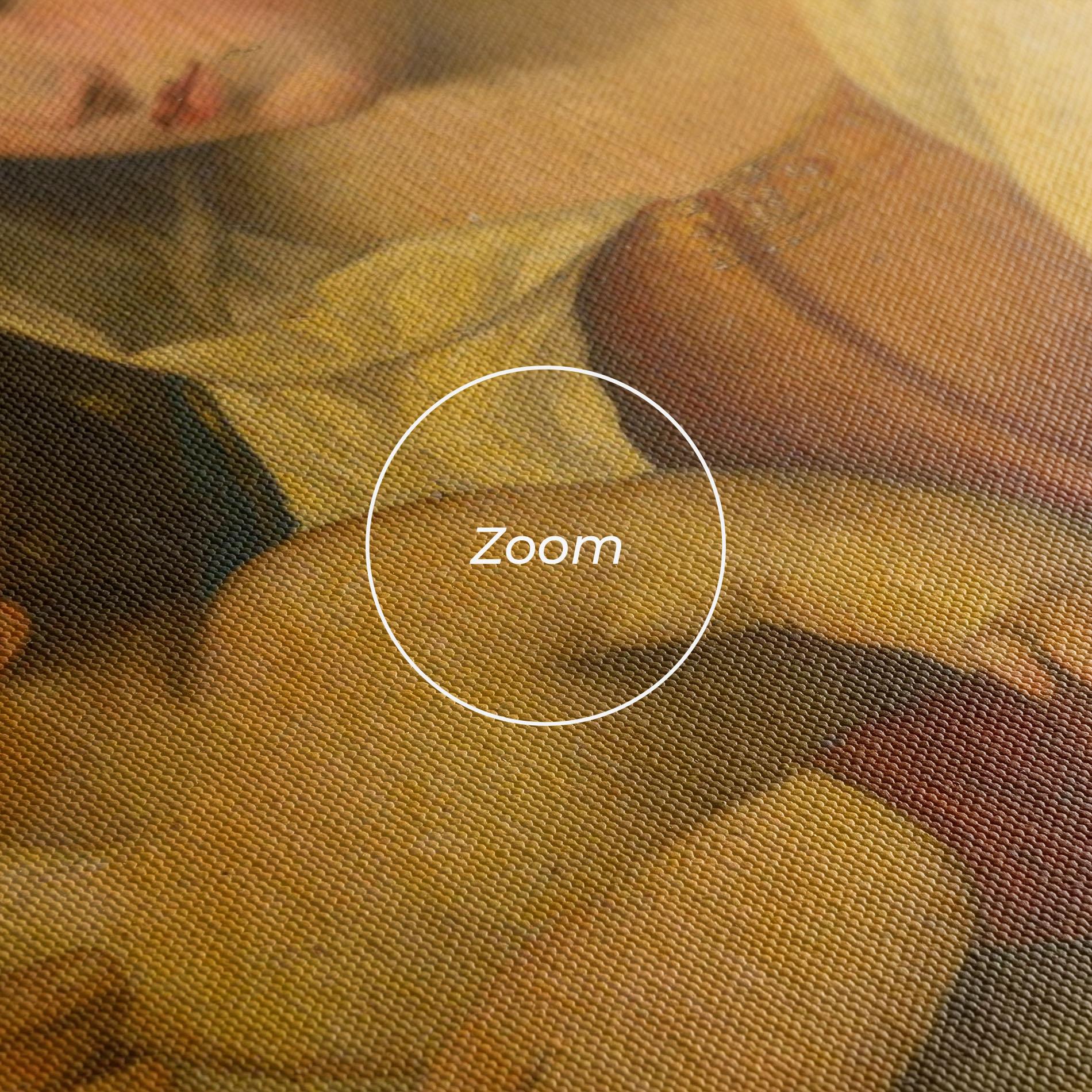 Картина на платно Yellow Light Baby mockup 3