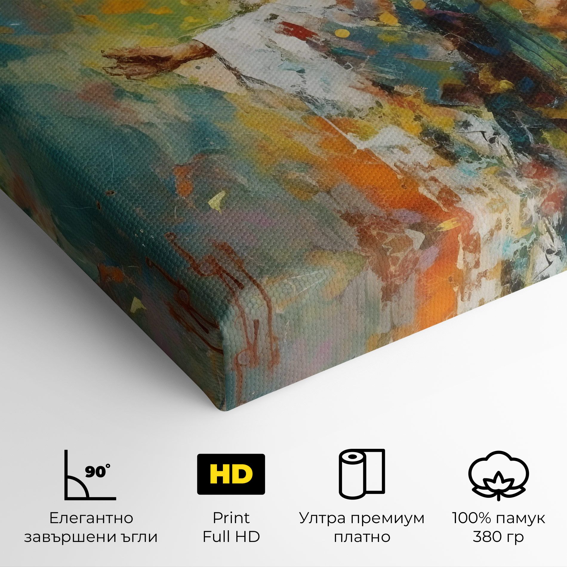 Christ Art Painting mockup 4