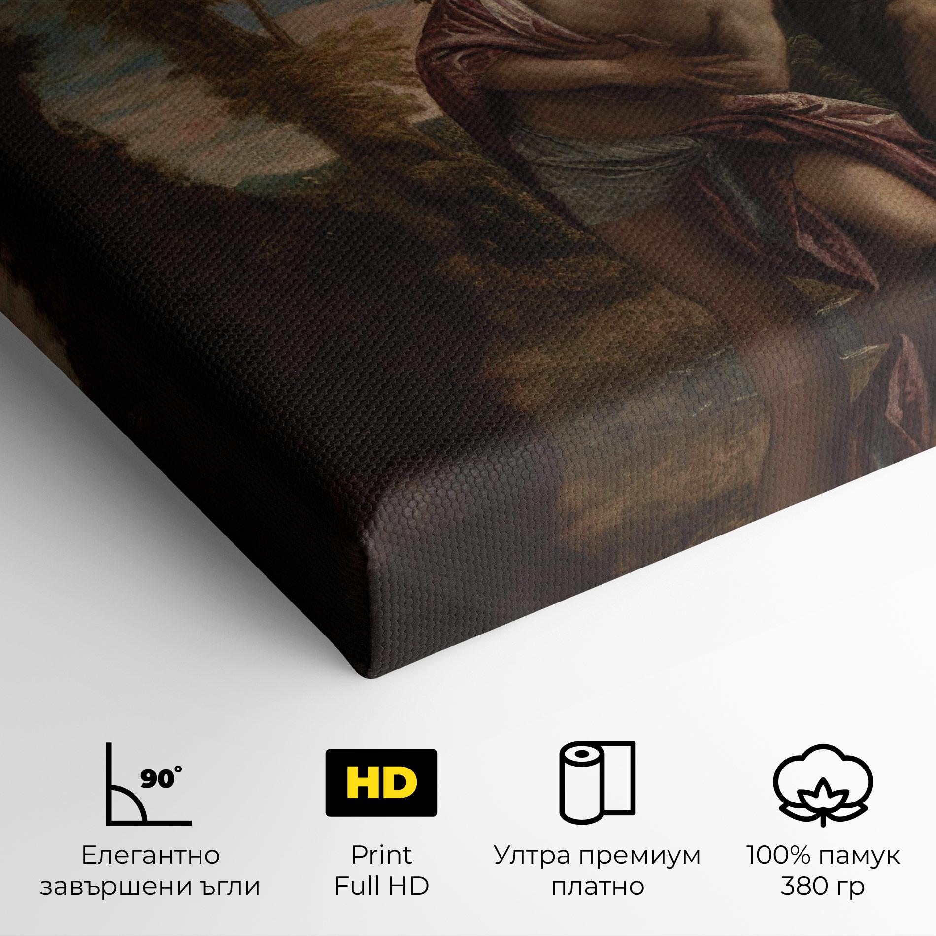 Картина на платно Old Divine Art mockup 4