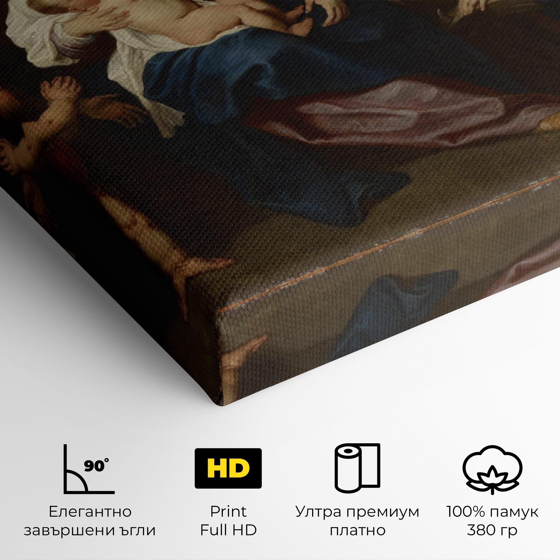 Картина на платно Risen Glory mockup 4