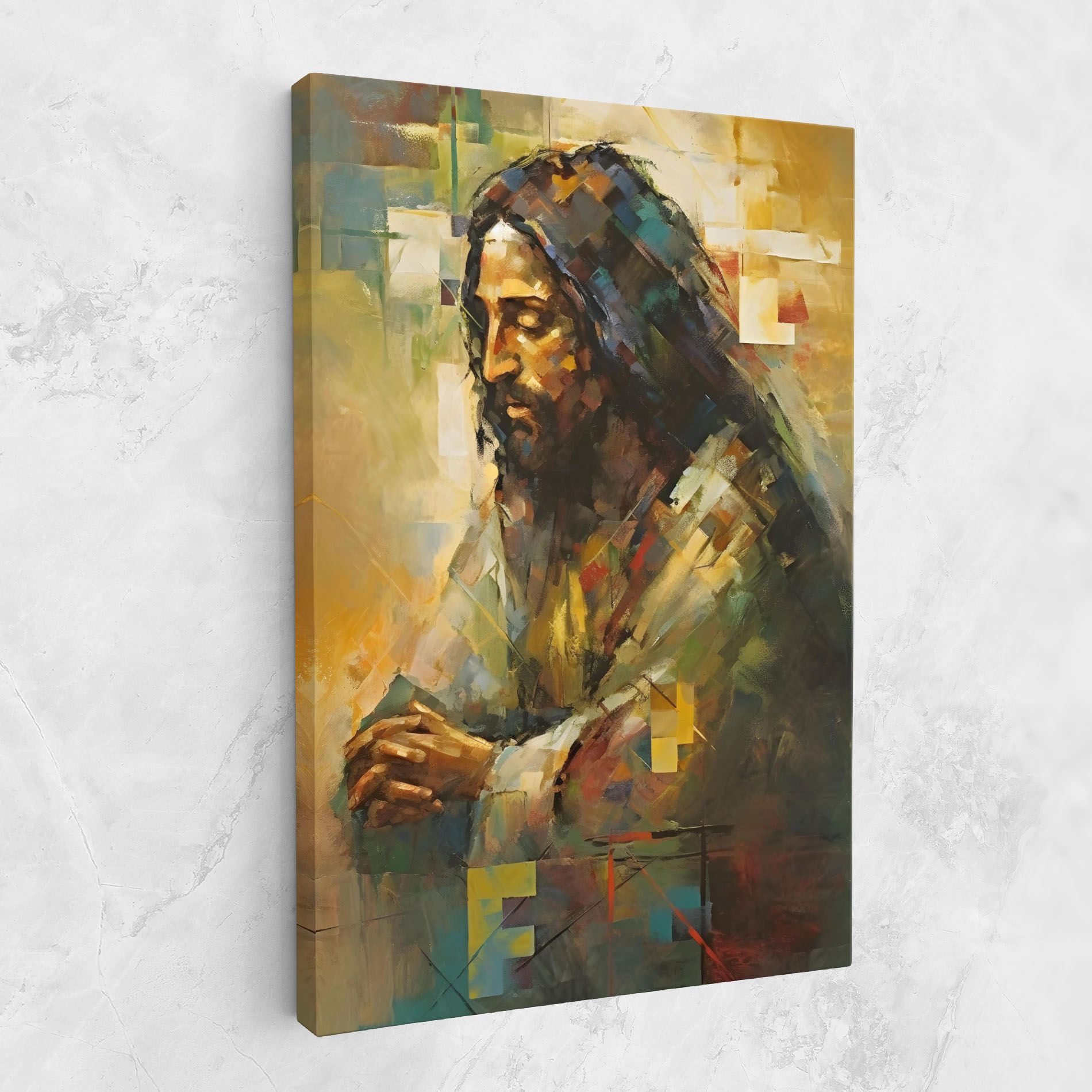 Christ Painting Art mockup 1