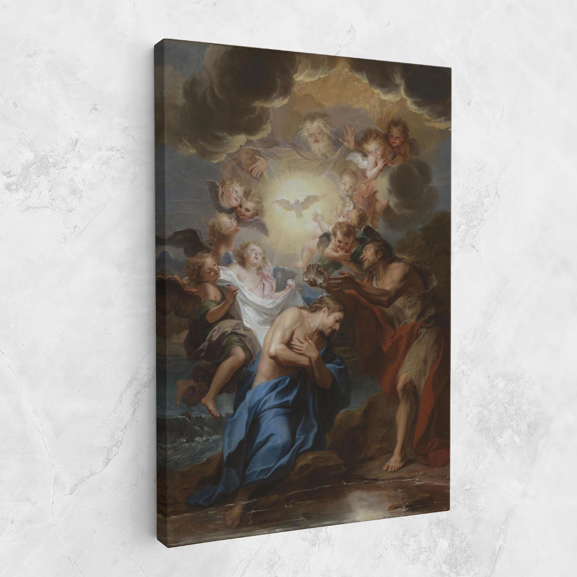 Картина на платно Divine Yellow Light mockup 1