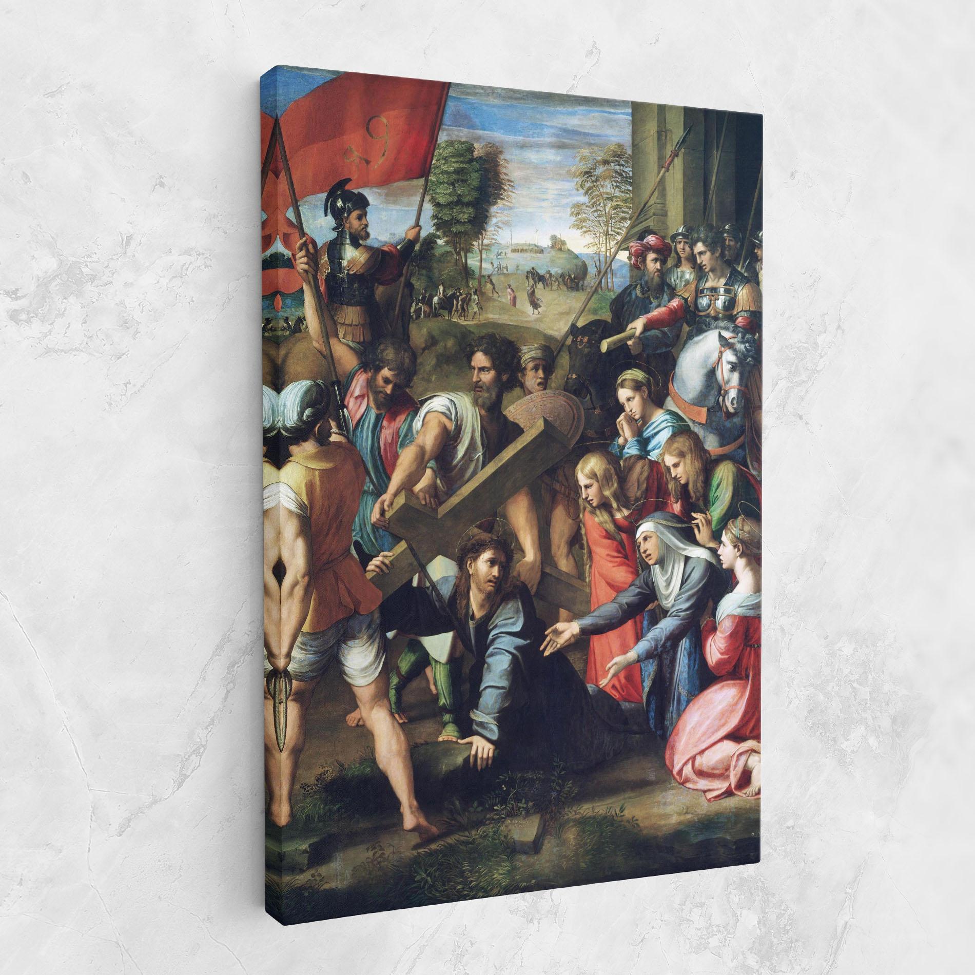 Картина на платно Taking The Cross mockup 1