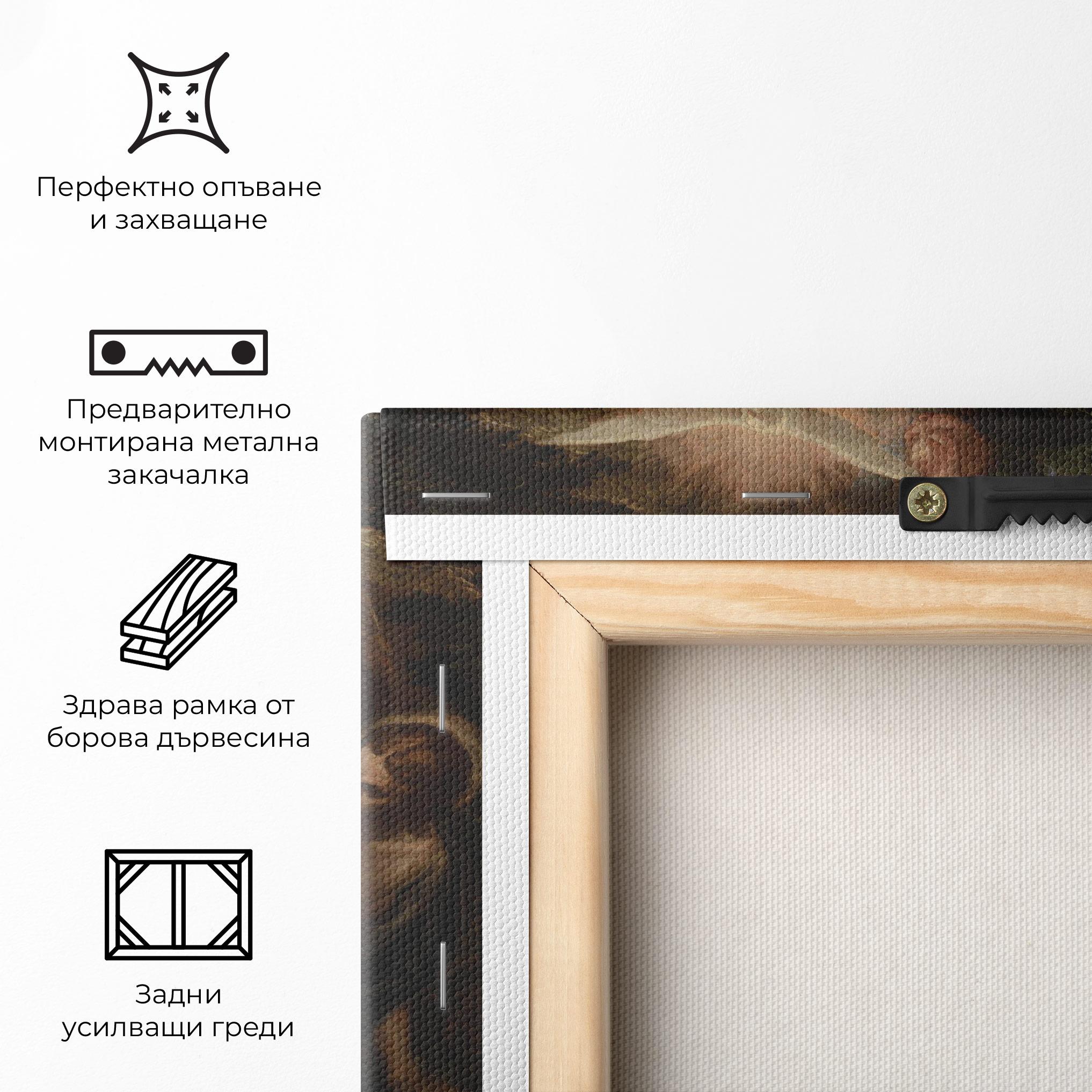 Картина на платно Old Divine Art mockup 5