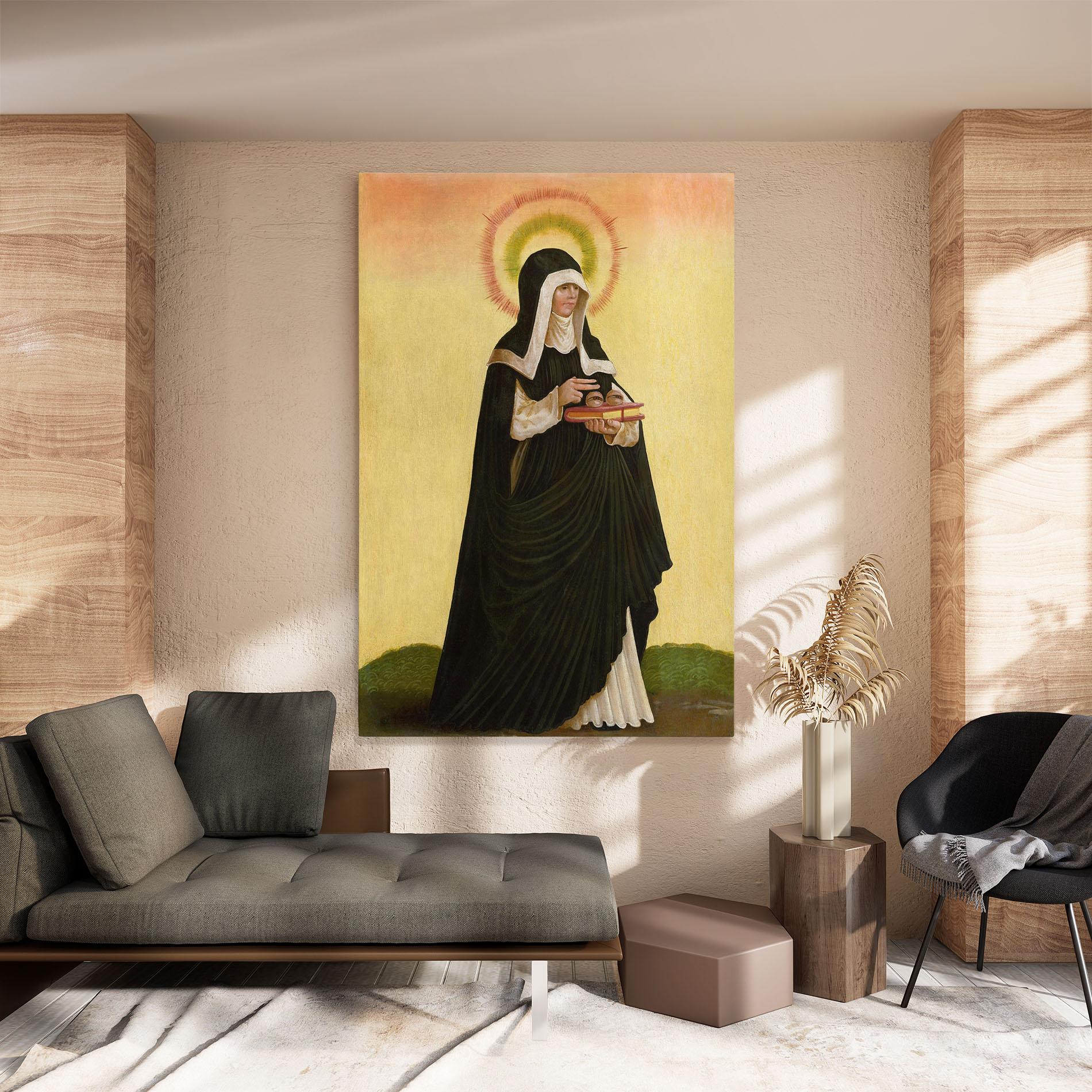 Картина на платно Religious Walk mockup 8