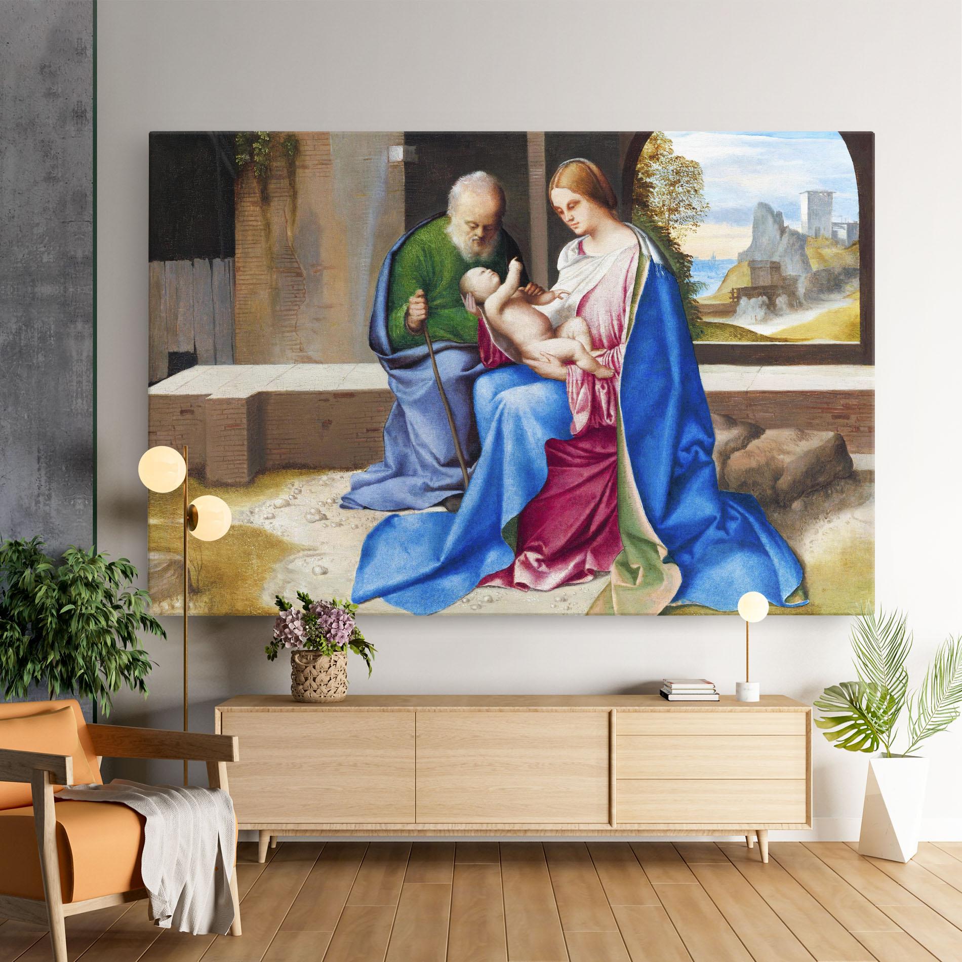 Картина на платно Little Baby Art mockup 9