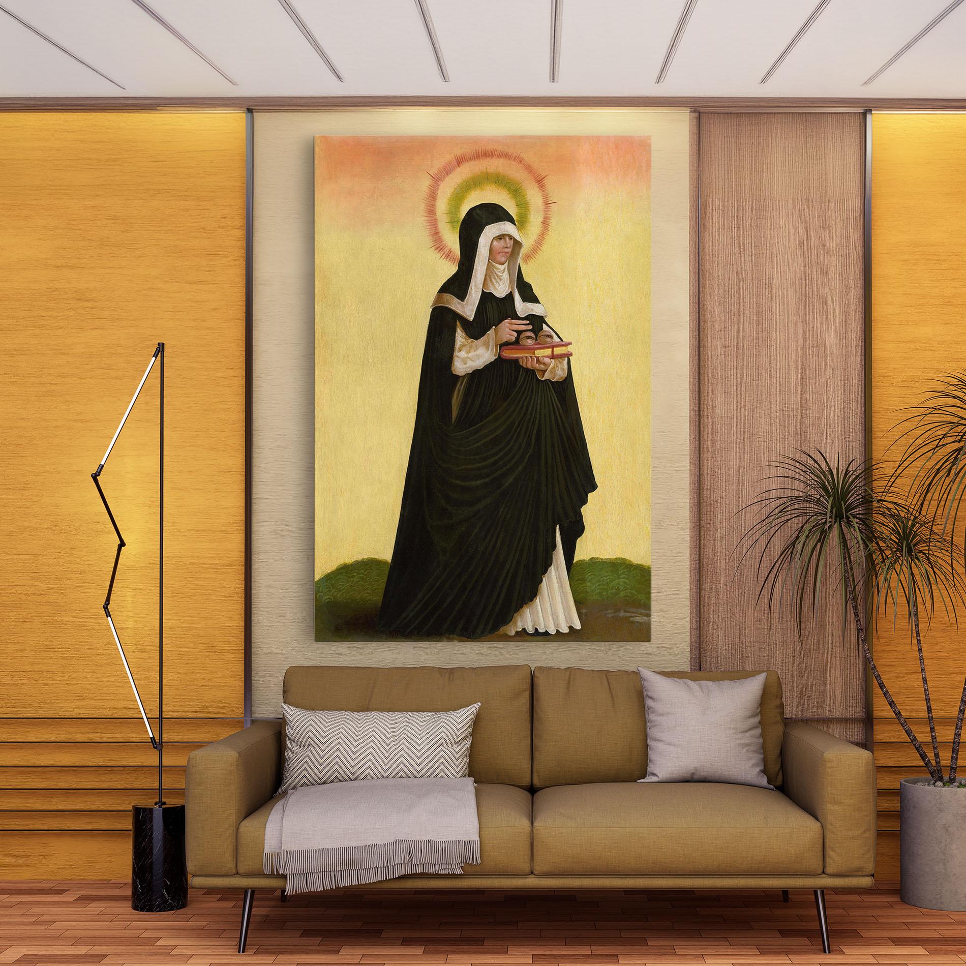 Картина на платно Religious Walk mockup 9