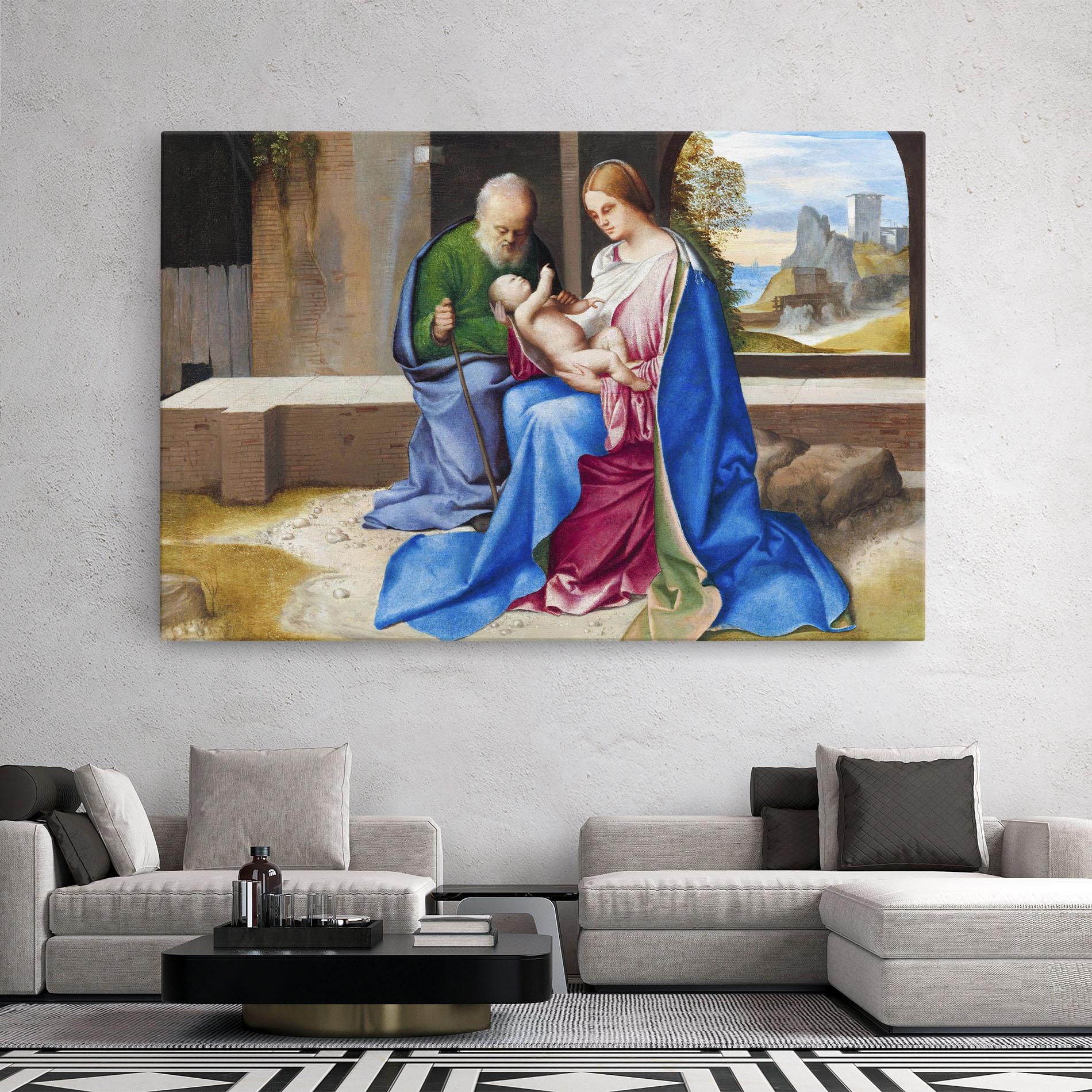 Картина на платно Little Baby Art mockup 2