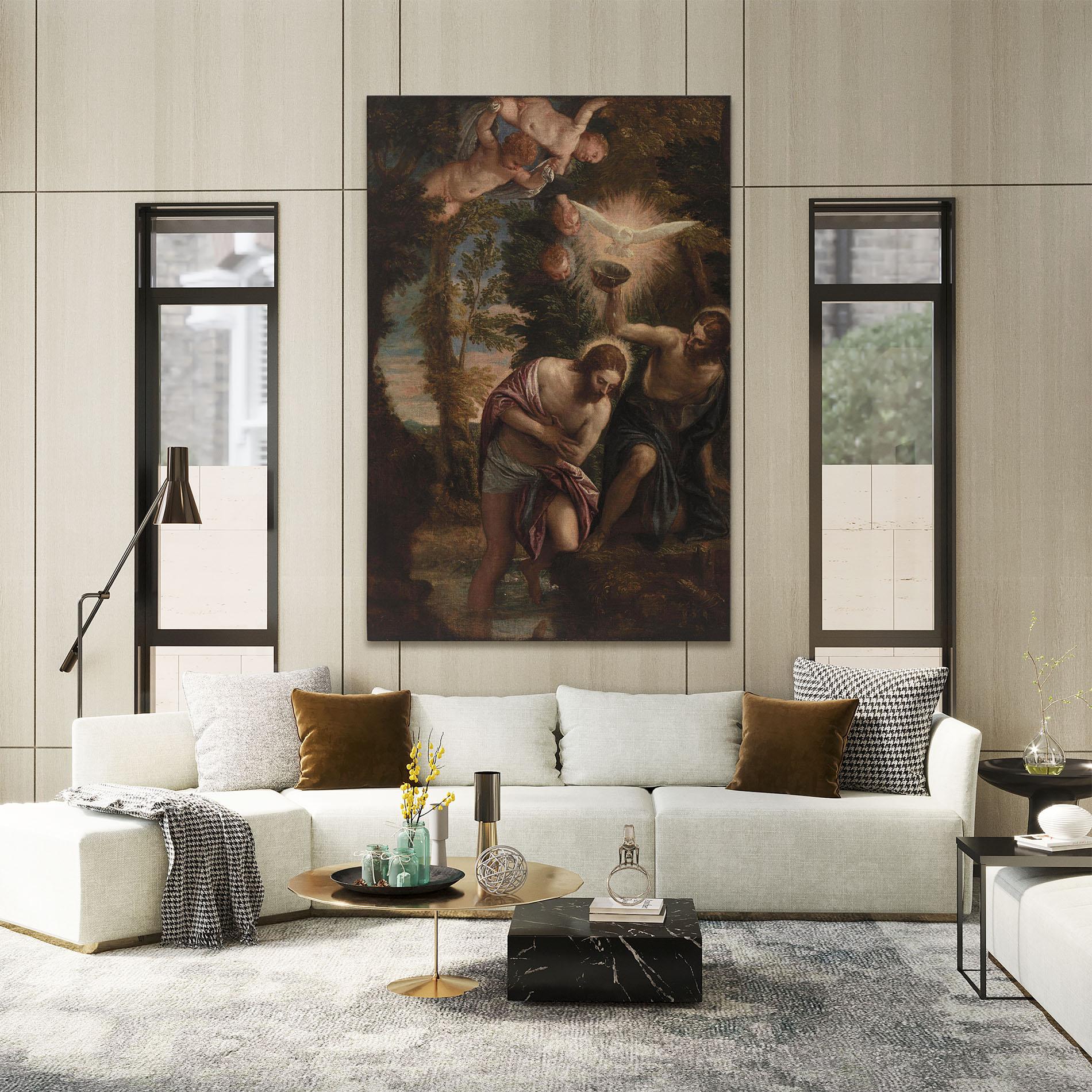 Картина на платно Old Divine Art mockup 2