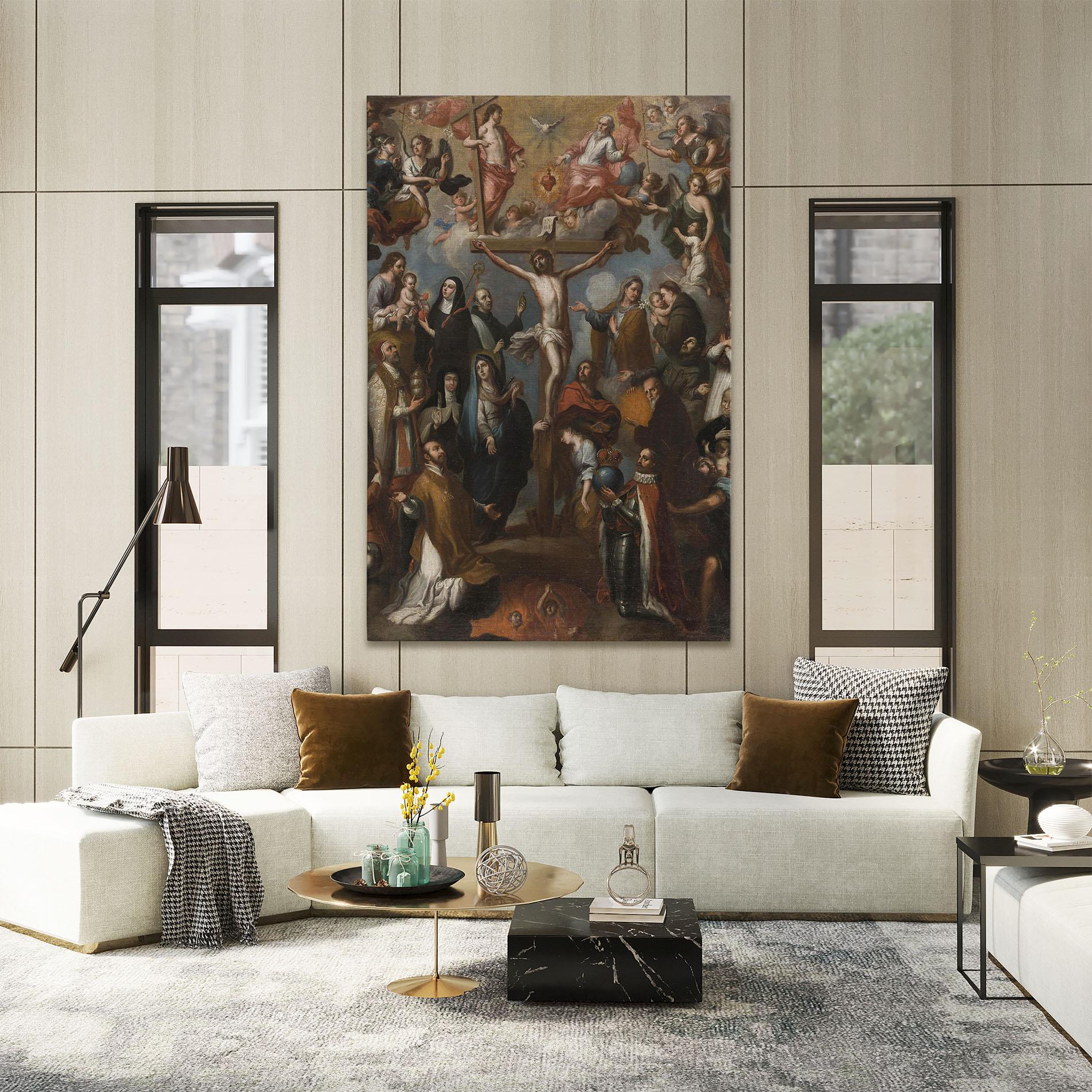 Картина на платно On The Cross mockup 2
