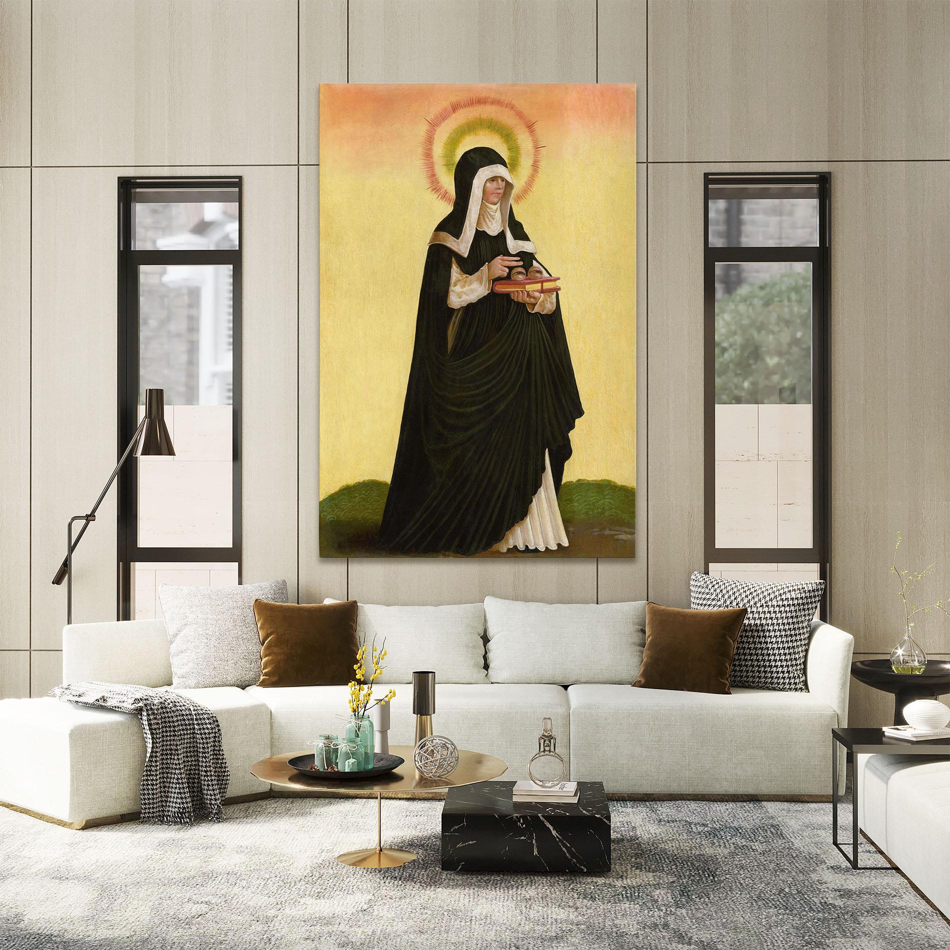 Картина на платно Religious Walk mockup 2