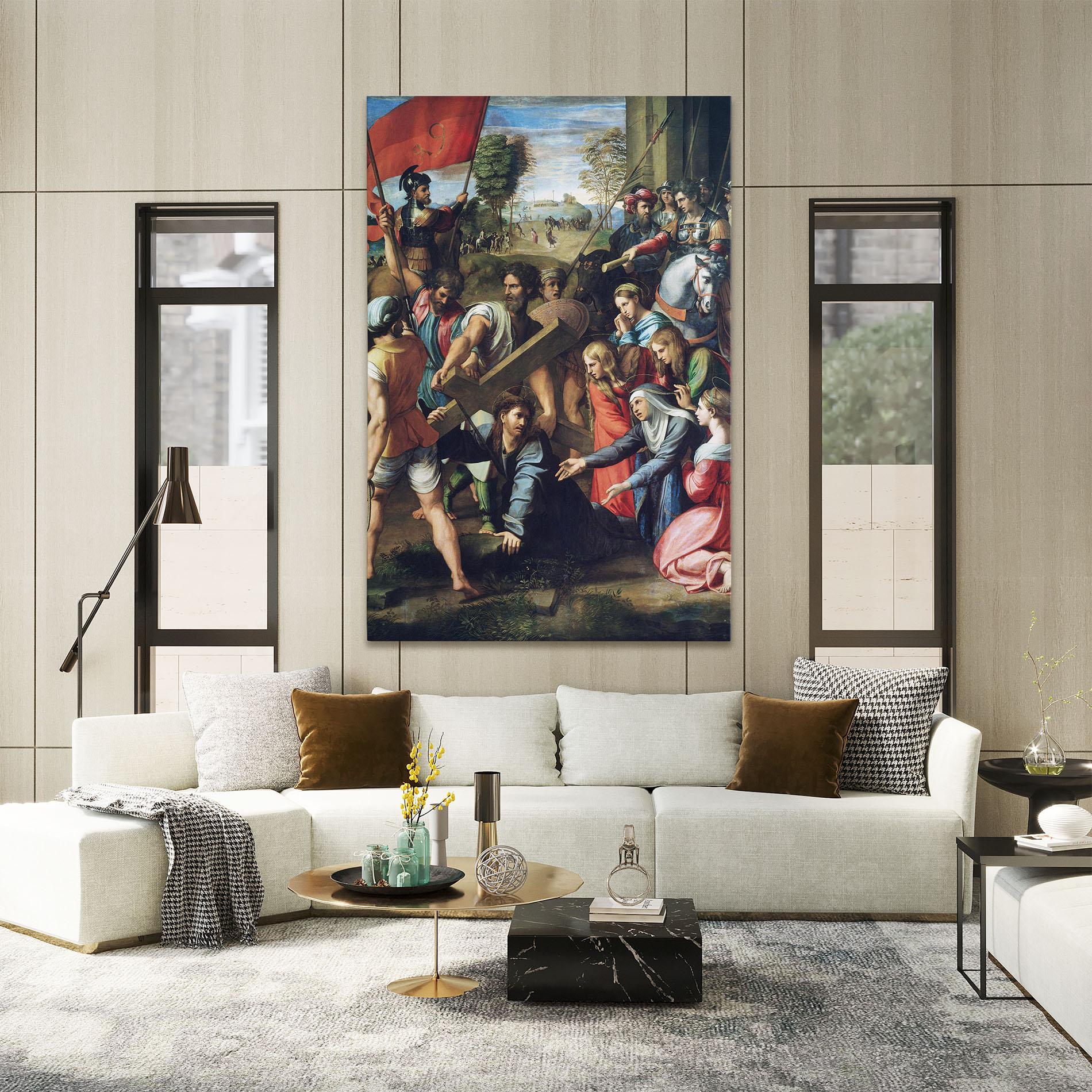 Картина на платно Taking The Cross mockup 2