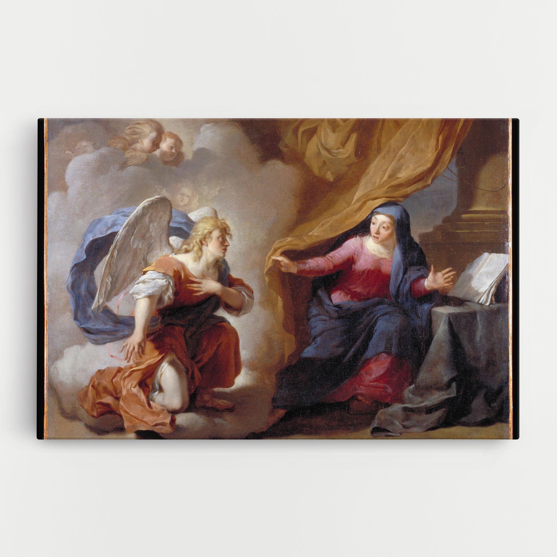 Картина на платно Painting Old Angel mockup 0