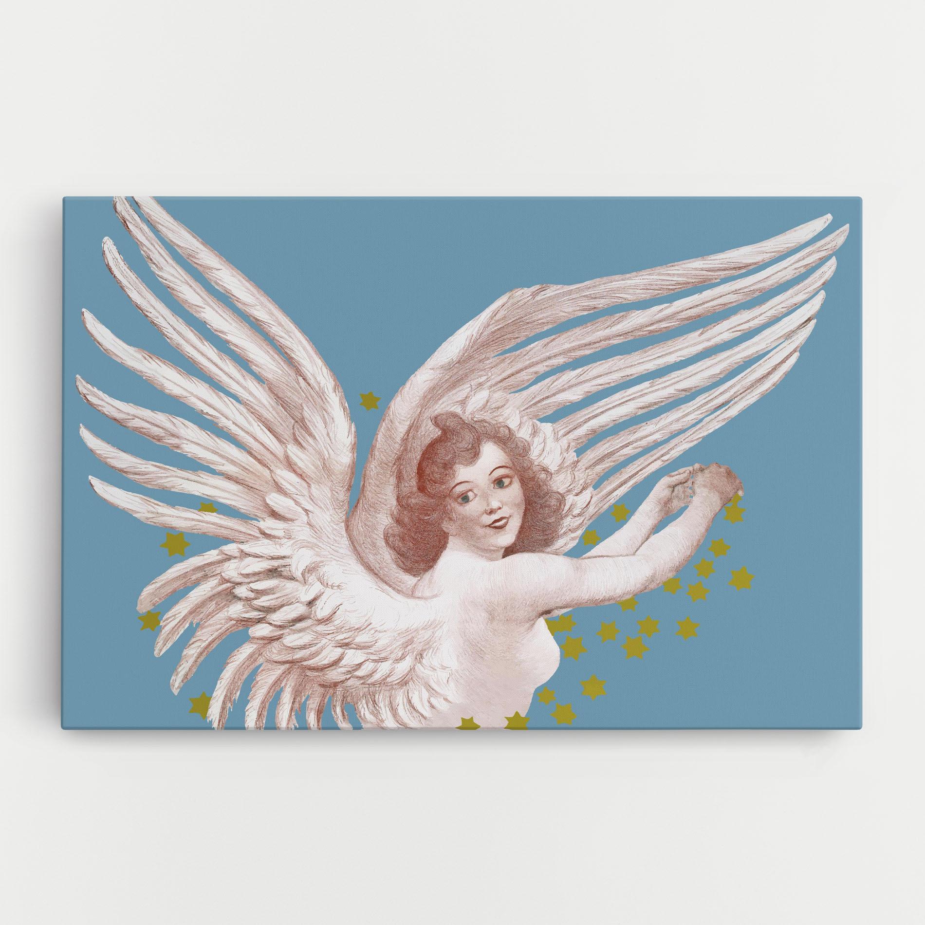 Картина на платно Stars Angel mockup 0